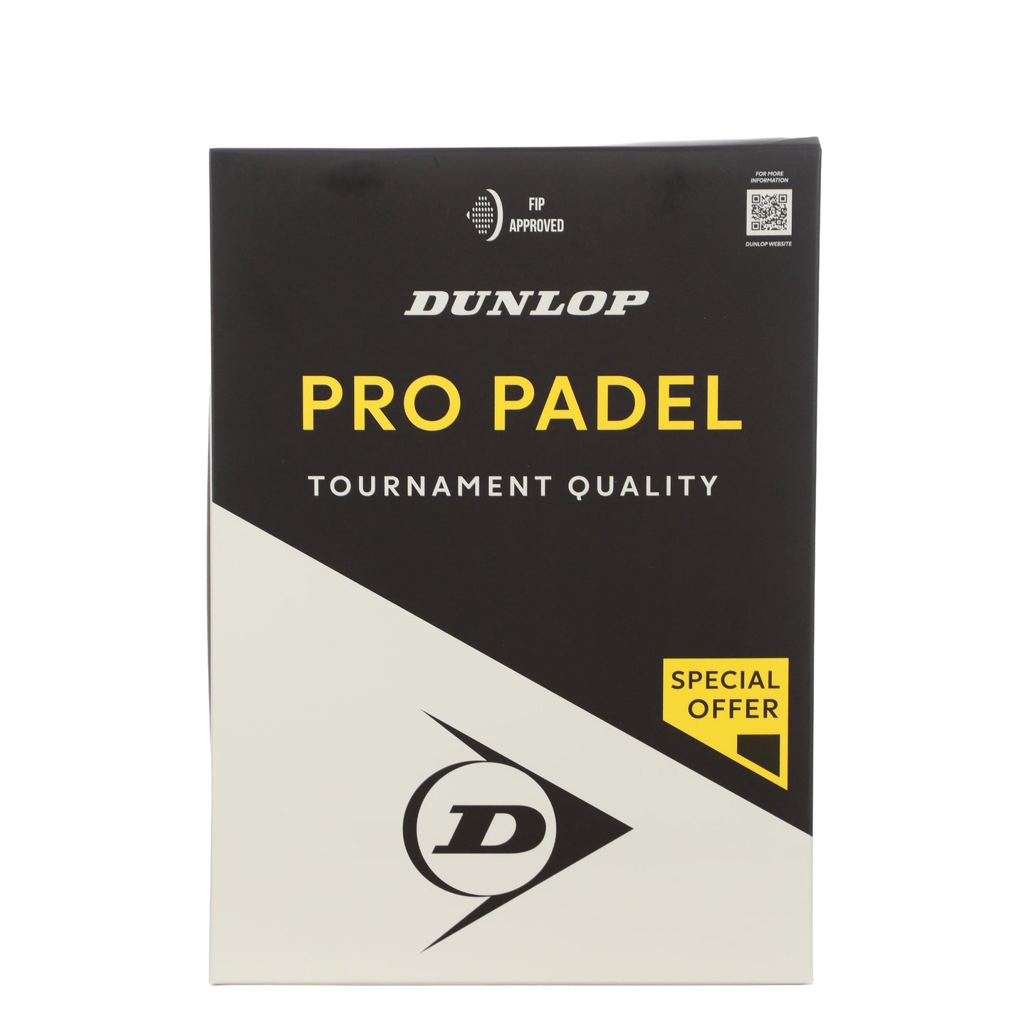 Dunlop Pro Padel Bi-Pack 2 botes de 3 pelotas