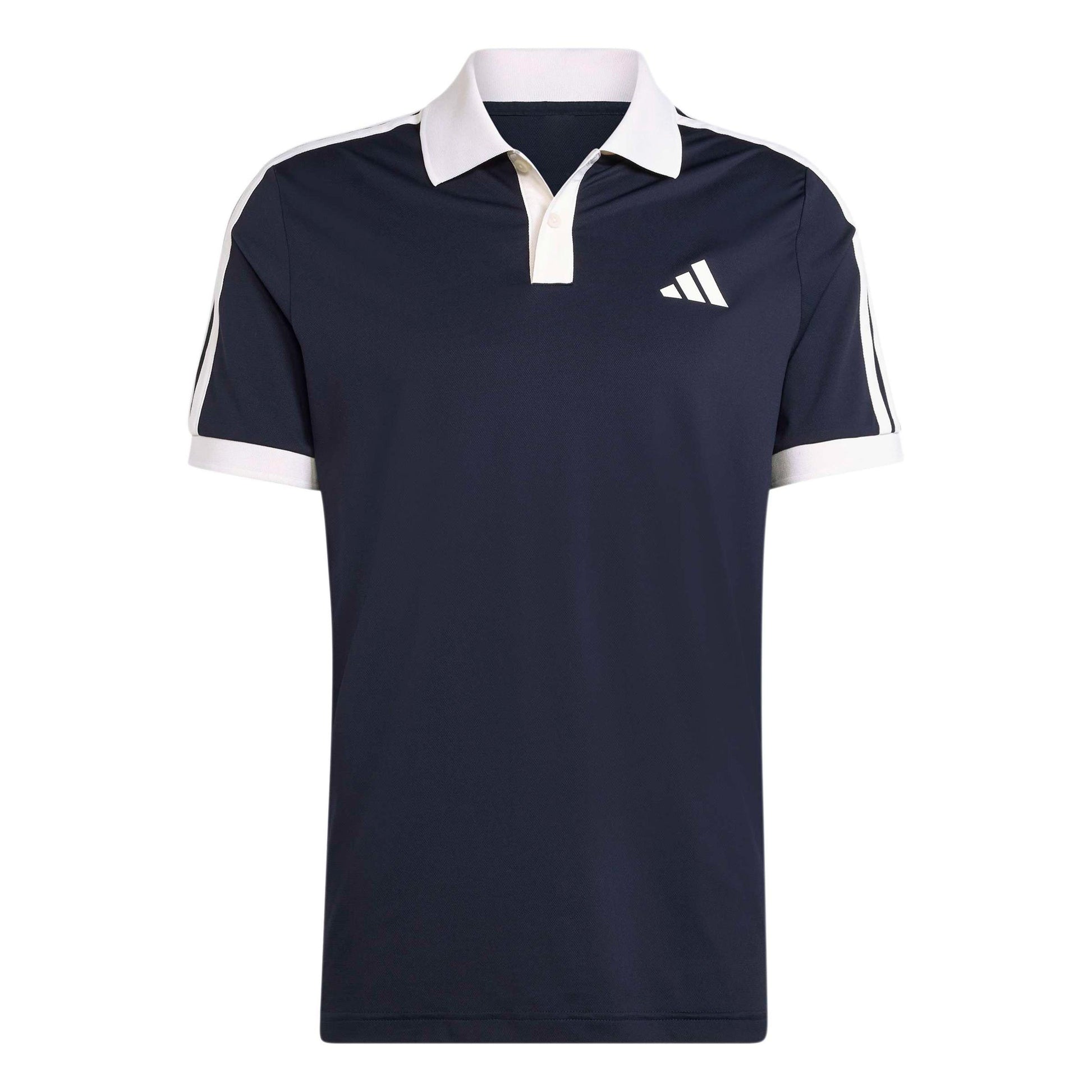 adidas Classics Polo Hombres - azul oscuro, beige