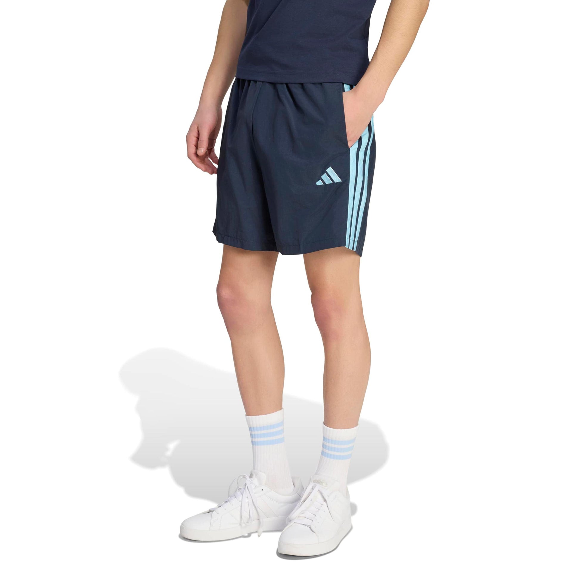 adidas 3Stripes Chelsea Shorts Hombres - azul oscuro, azul claro