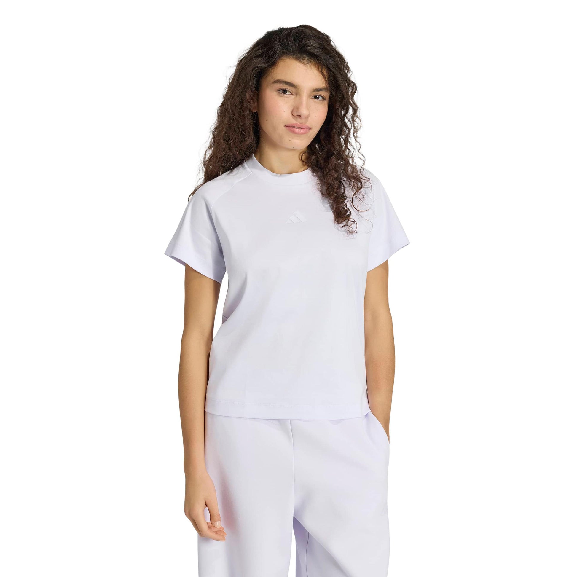 adidas Regular Camiseta de manga corta Mujeres - morado
