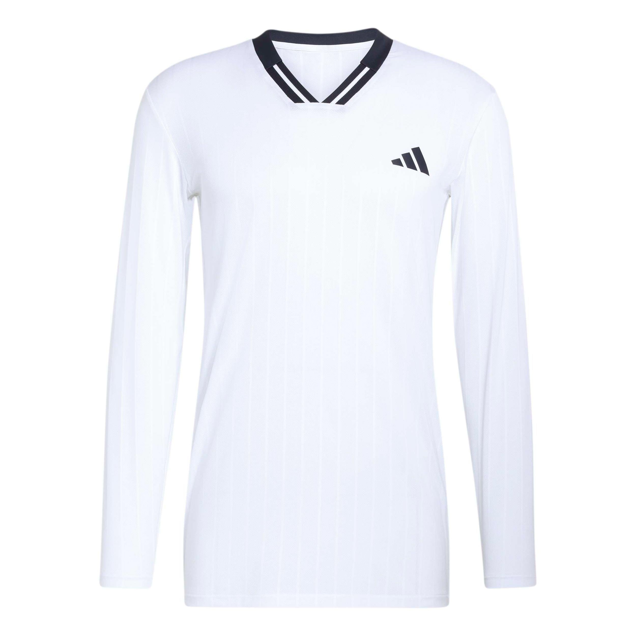 adidas Wow Top Camiseta de manga larga Hombres - blanco, negro