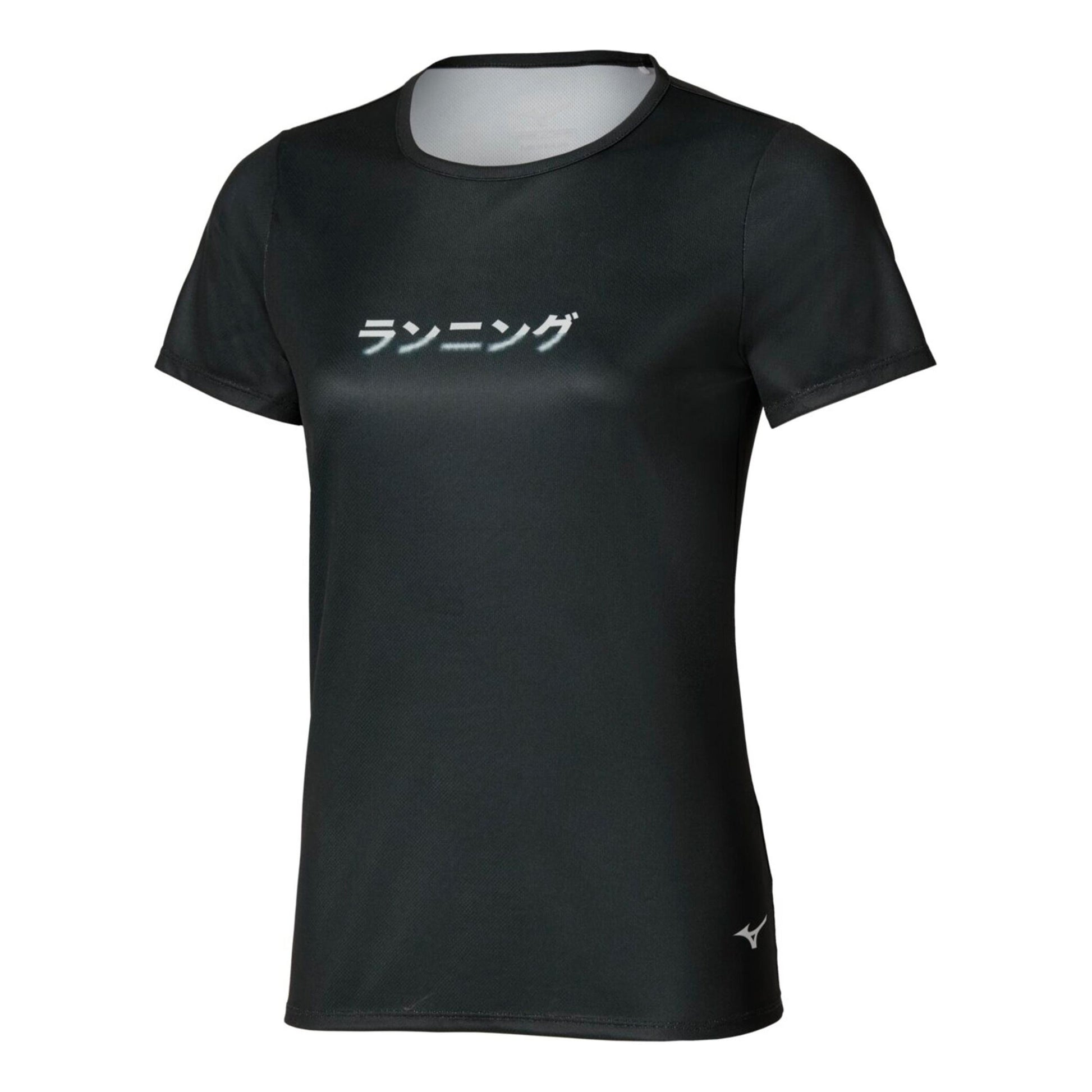 Mizuno Core Graphic Camiseta de running Mujeres - negro