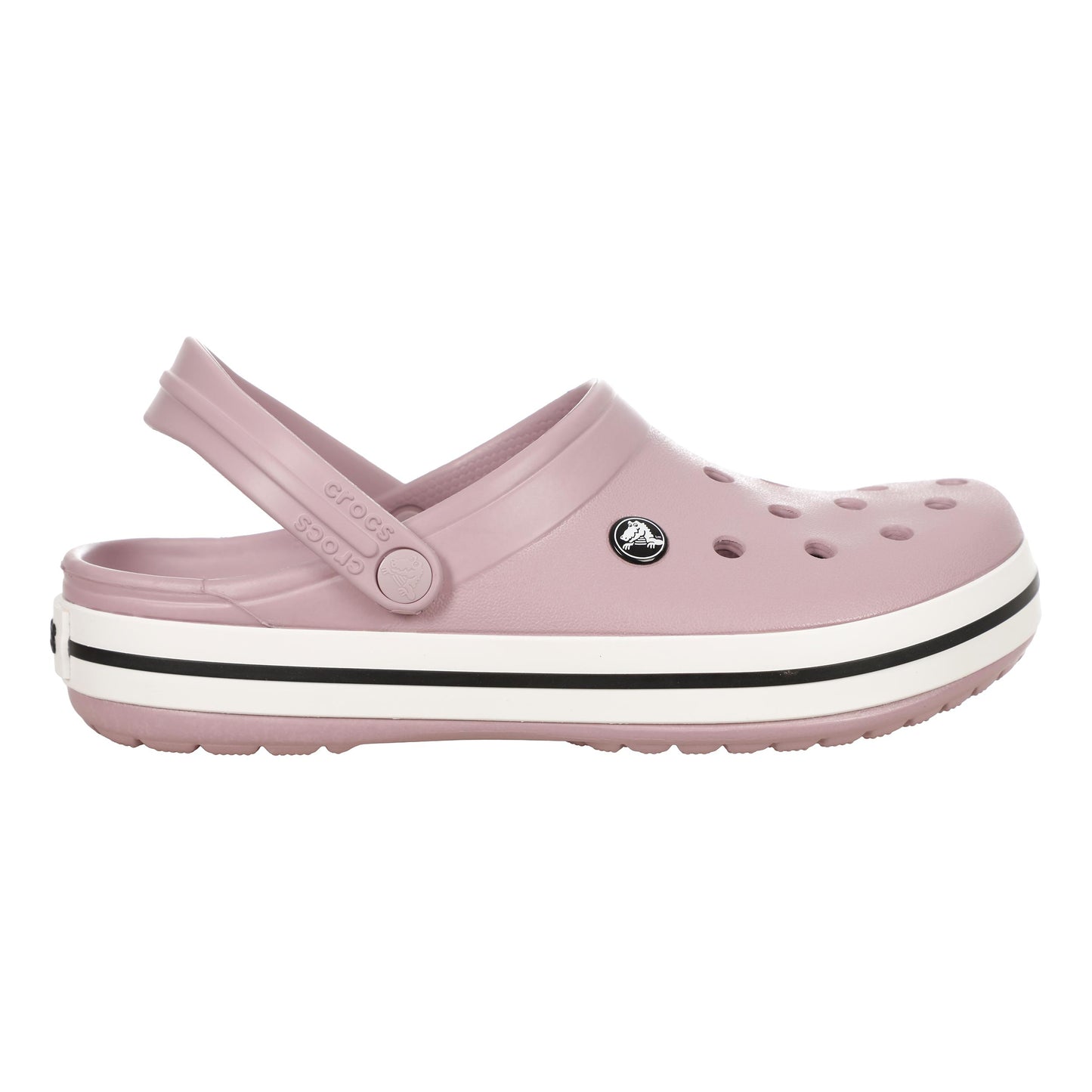 Crocs Crocband Clog Chanclas Unisex - morado, blanco