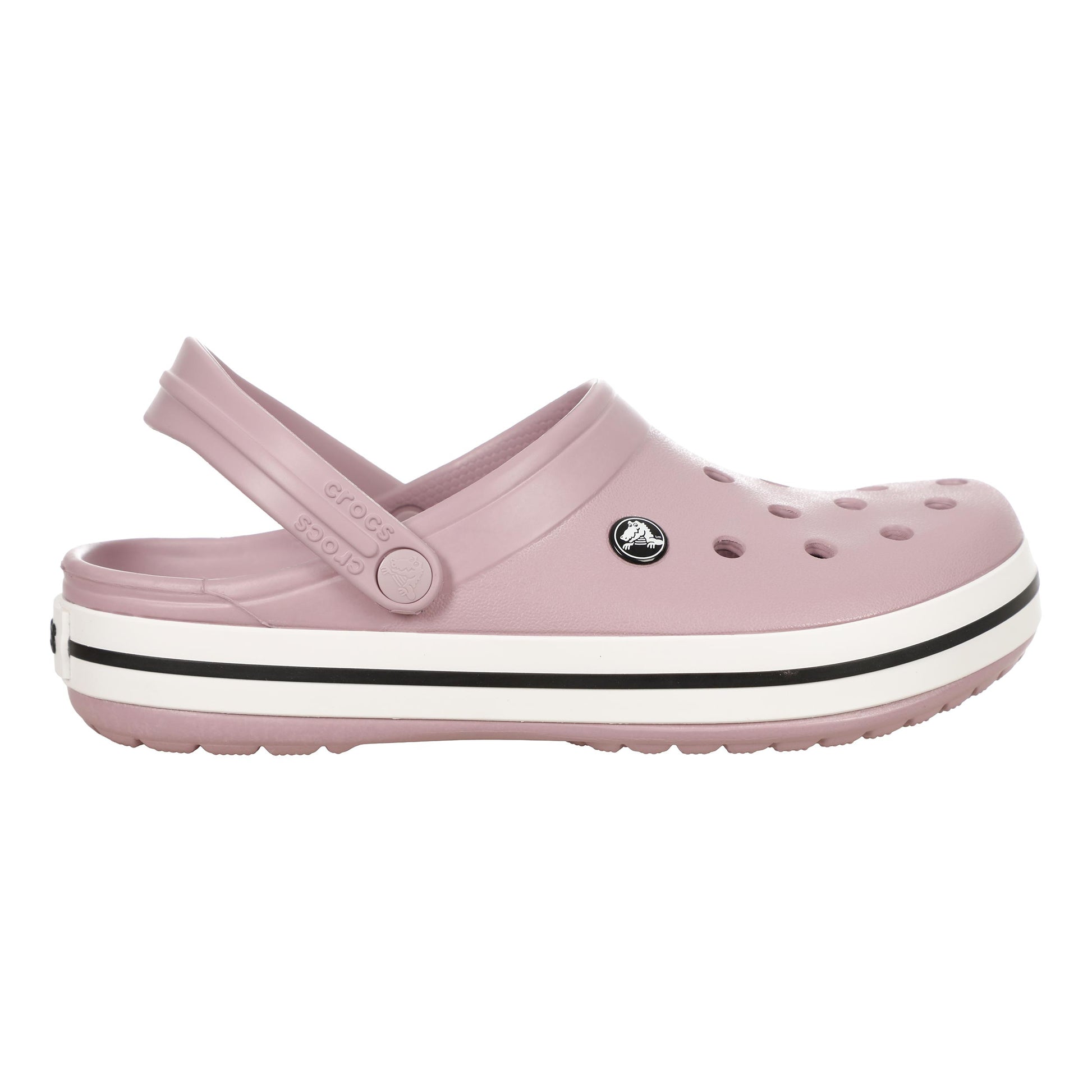Crocs Crocband Clog Chanclas Unisex - morado, blanco