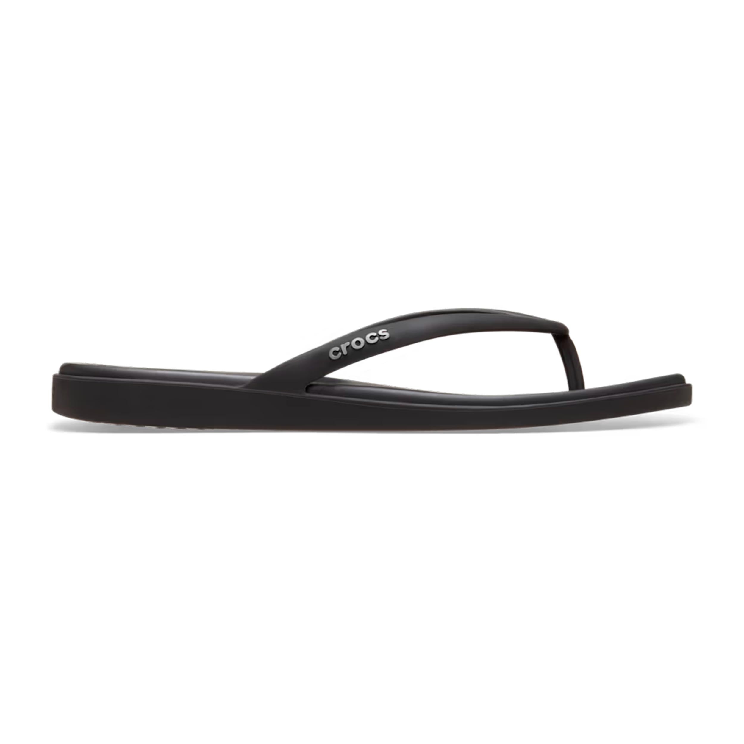 Crocs Miami Flip Chancla de dedo Mujeres - negro