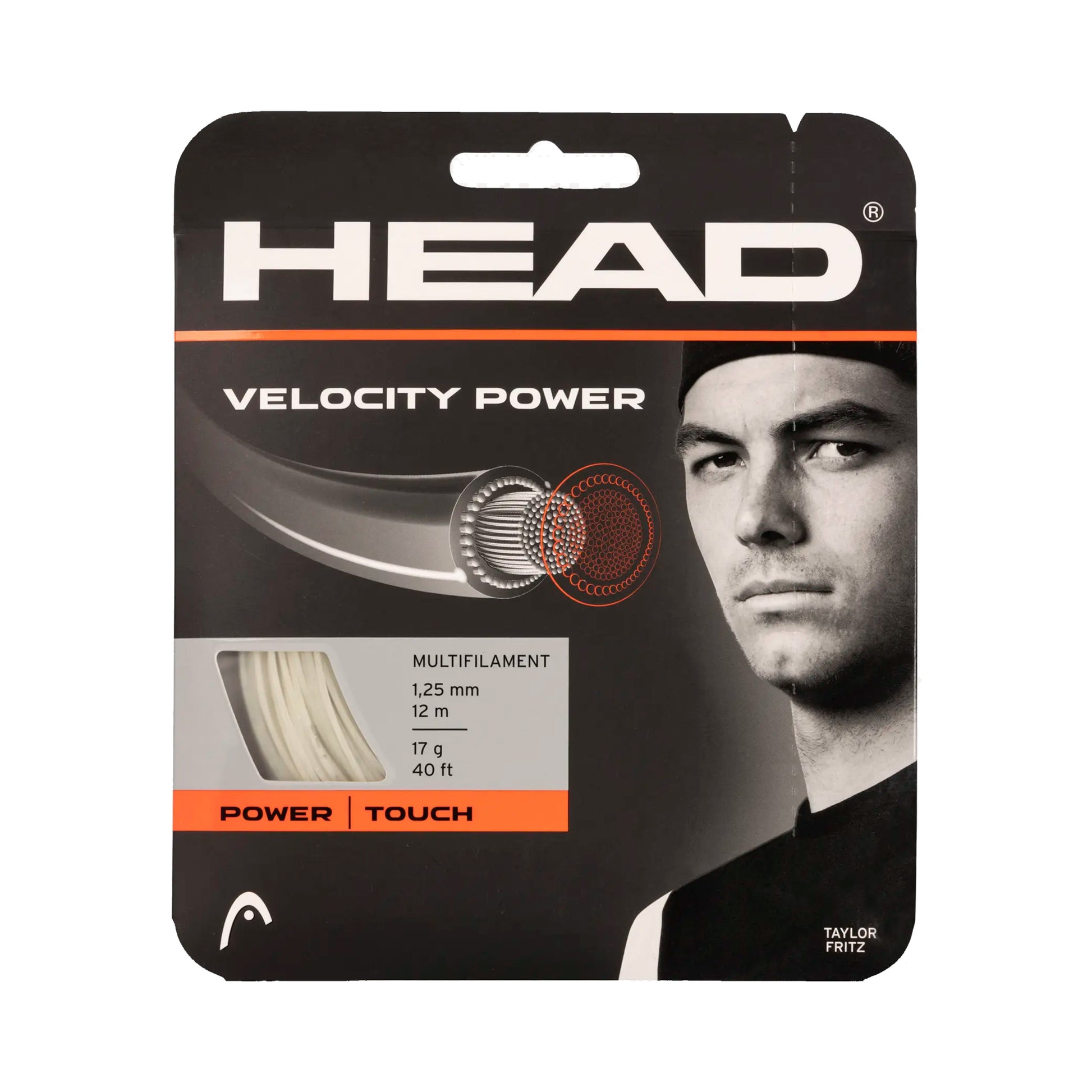 HEAD Velocity MLT Power Sets Individuales 12m - colores naturales
