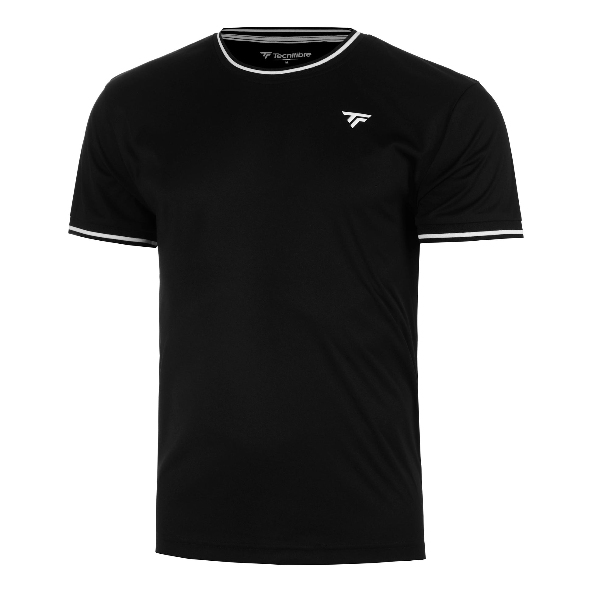 Tecnifibre Tech Tee Camiseta de manga corta Hombres - negro, blanco