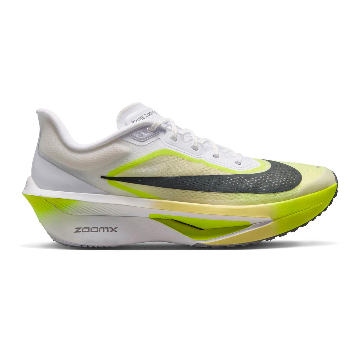 Nike Zoom Fly 6 Zapatilla de competición Hombres - blanco, amarillo limón