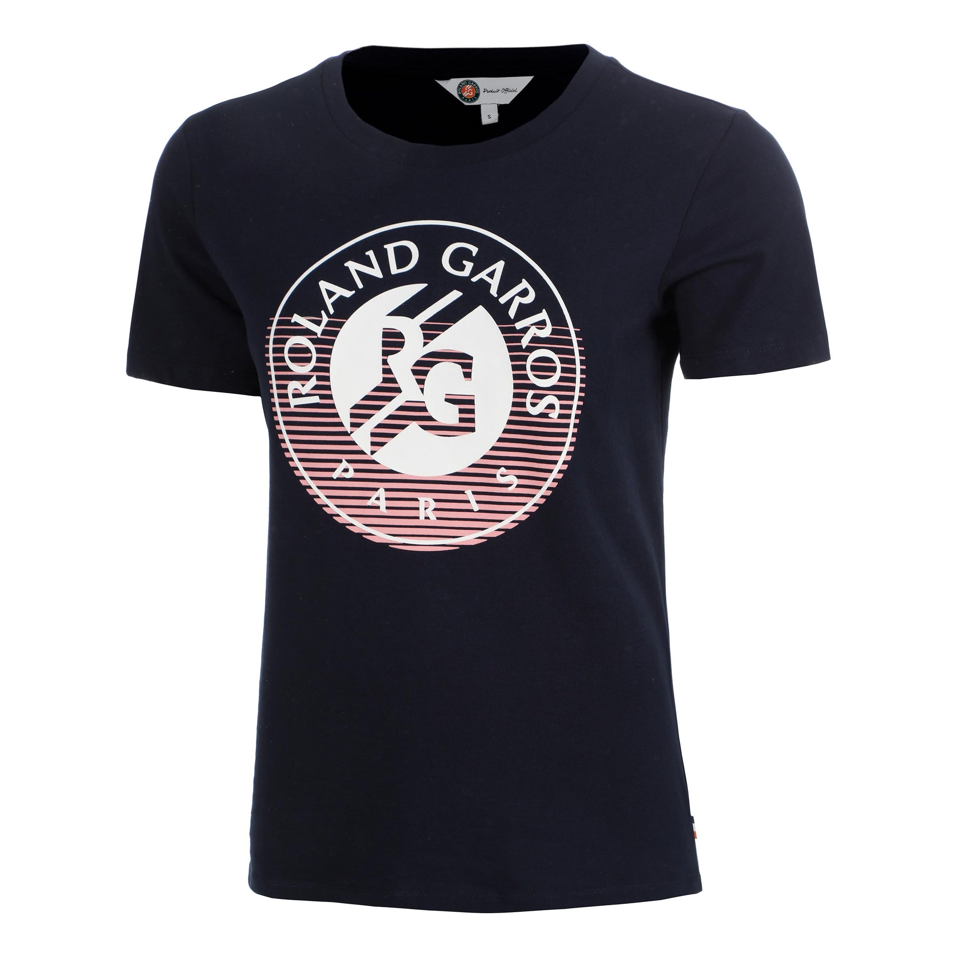 Roland Garros Big Logo Camiseta de manga corta Mujeres - azul oscuro