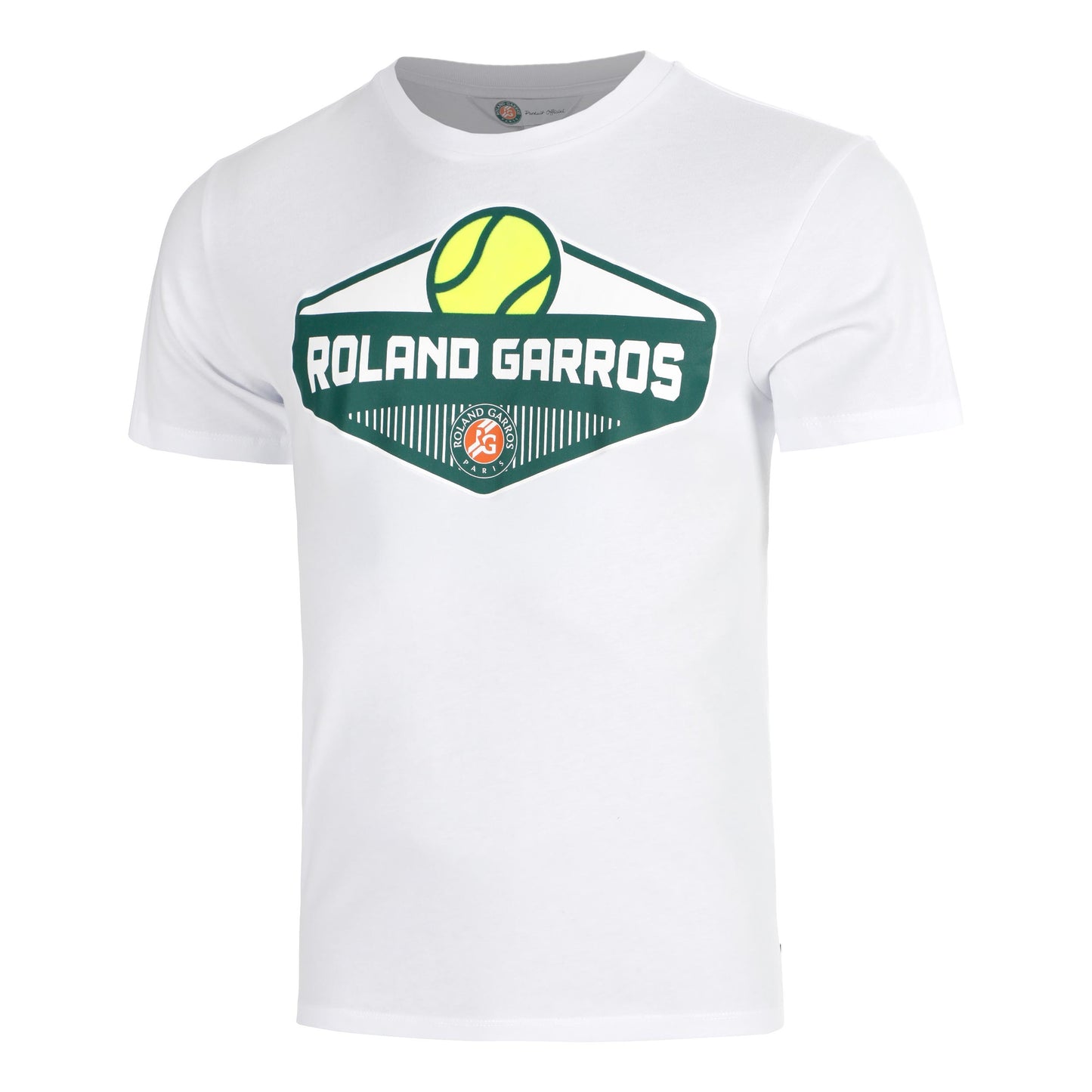 Roland Garros Graphic Camiseta de manga corta Hombres - blanco