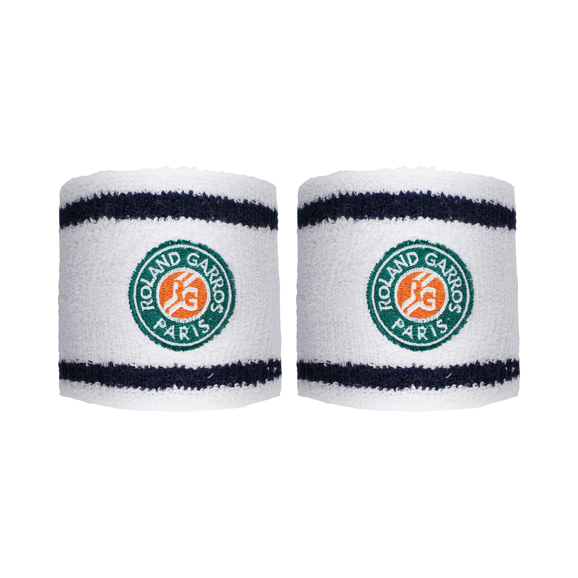 Roland Garros Cinta para sudor Pack de 2 Hombres - blanco