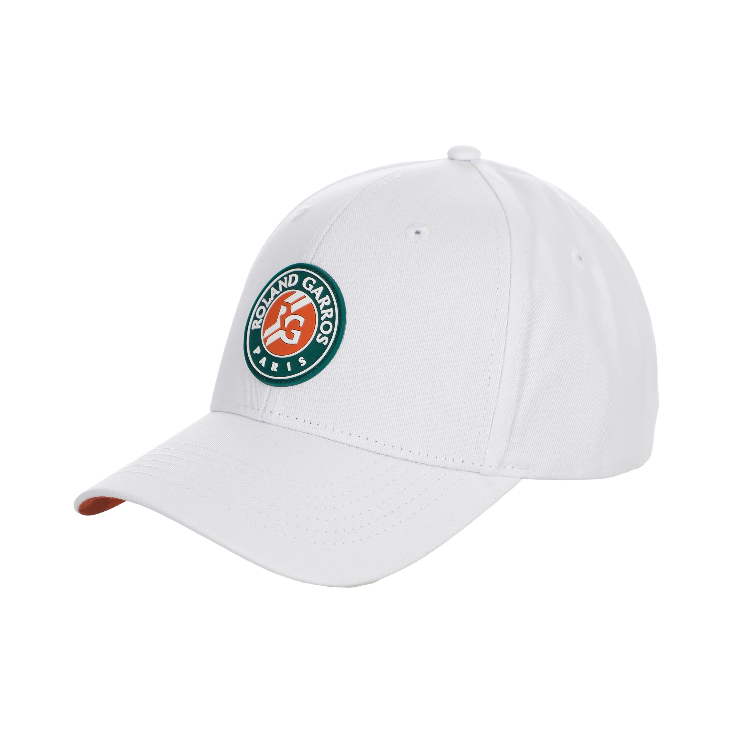 Roland Garros Logo Gorra Hombres - blanco