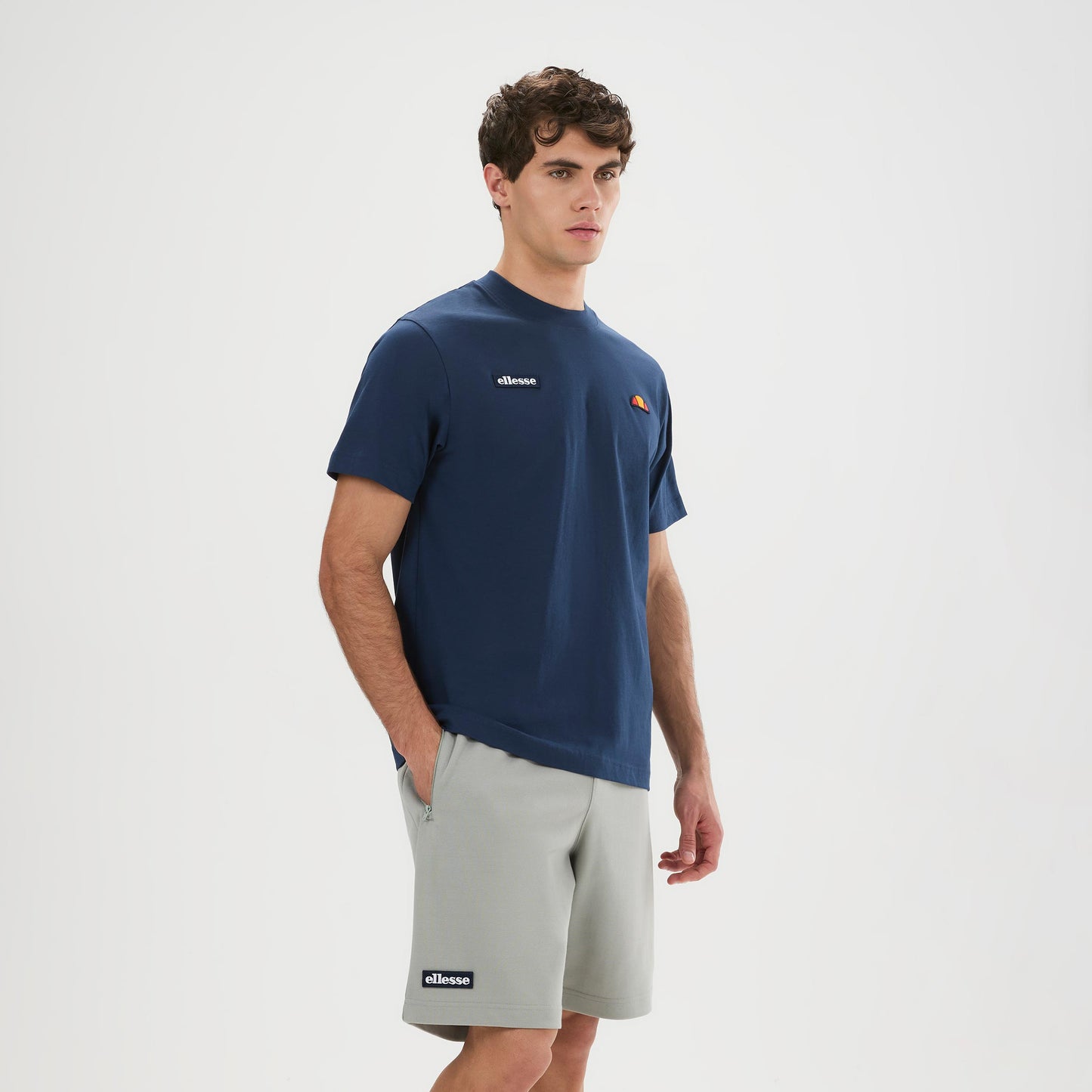 Ellesse Floran Camiseta de manga corta Hombres - azul oscuro