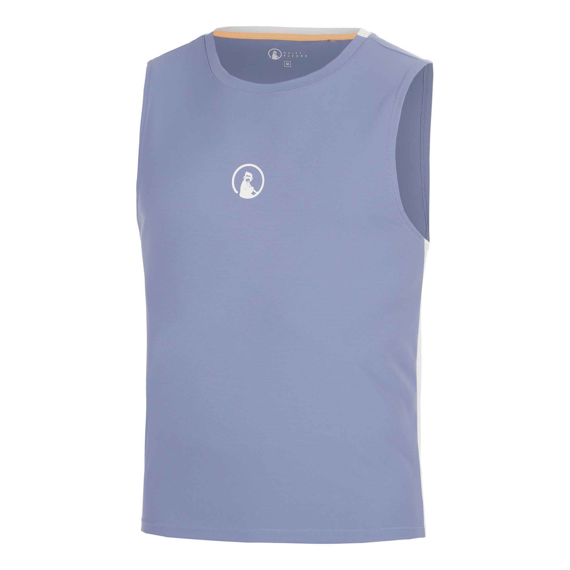 Quiet Please Glow Winner Tech Camiseta de tirantes Hombres - azul