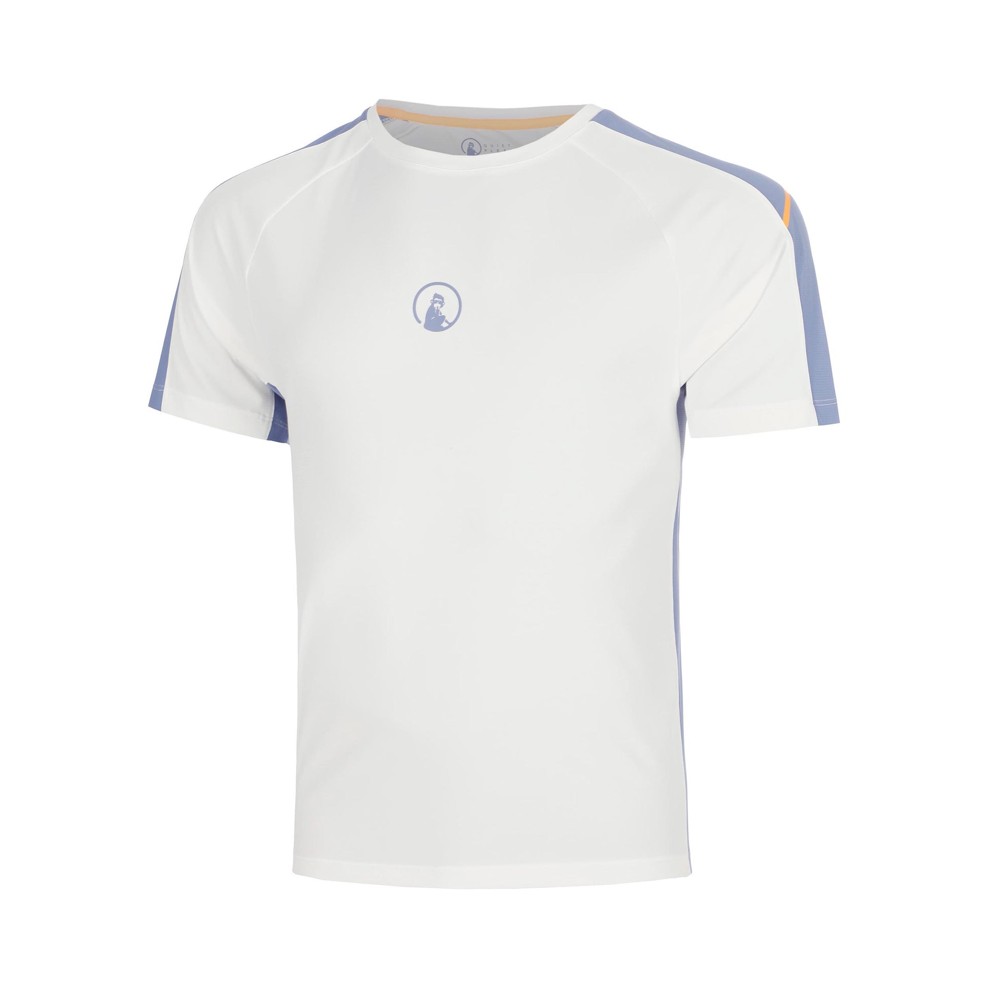 Quiet Please Glow Winner Tech Camiseta de manga corta Chicos - crema