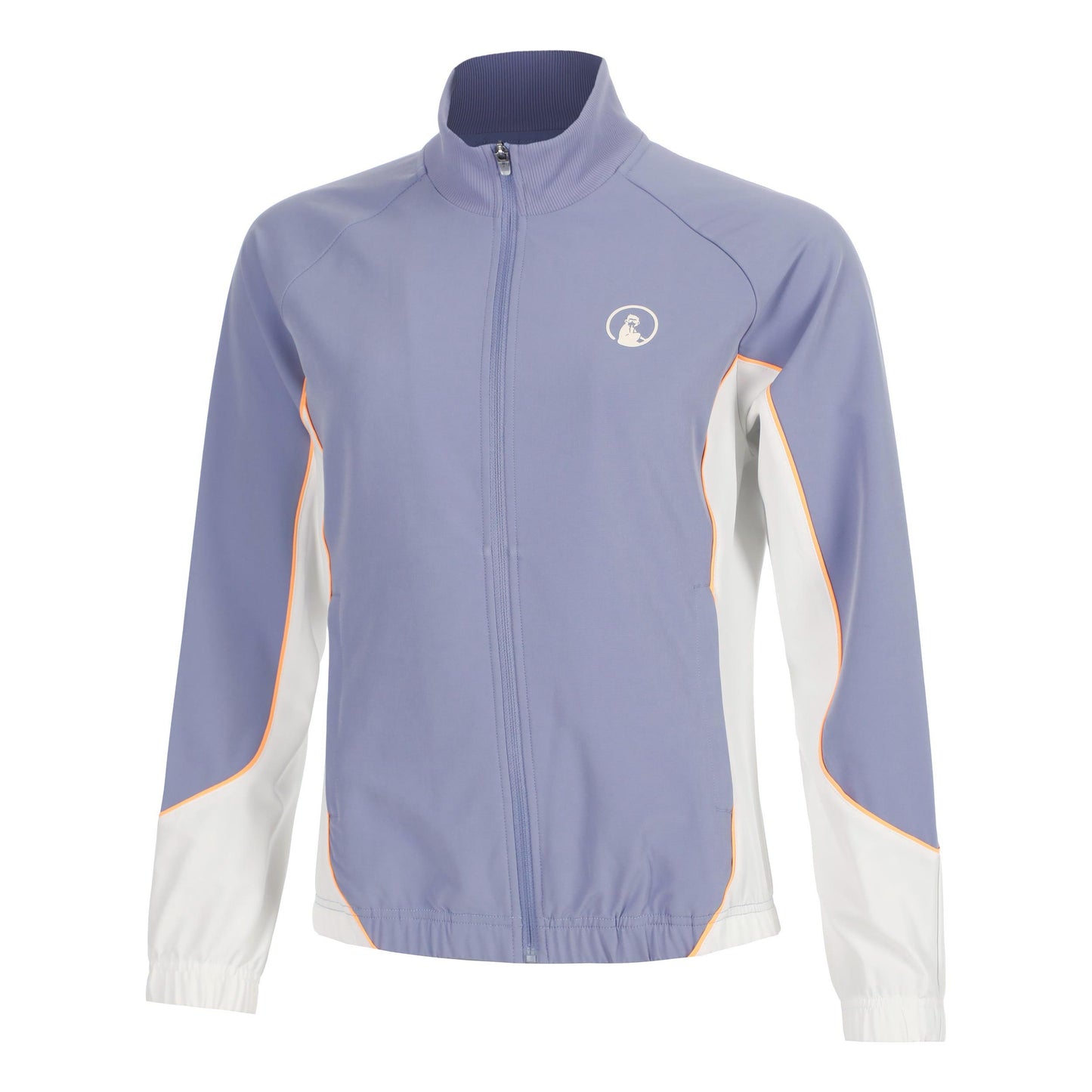 Quiet Please Glow Flow Chaqueta de entrenamiento Mujeres - azul