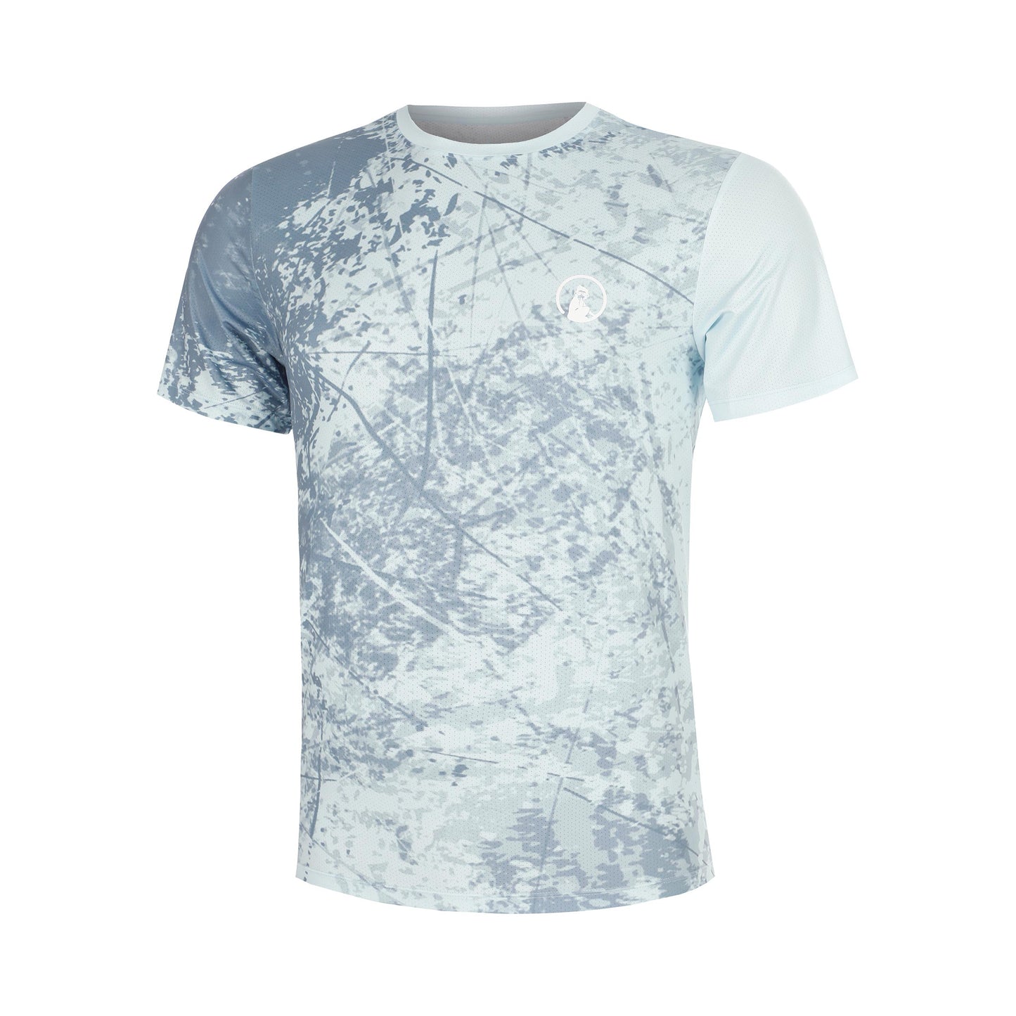 Quiet Please Memories Receiver Scrubbled Camiseta de manga corta Chicos - azul claro