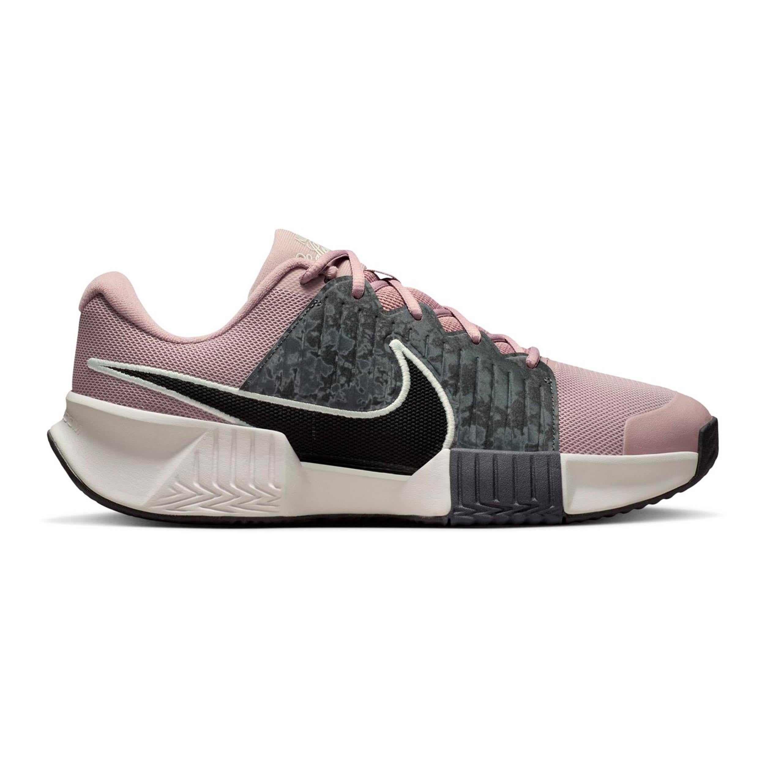 Nike Zoom GP Challenge Pro Premium Zapatilla tierra batida Hombres - malva, gris oscuro