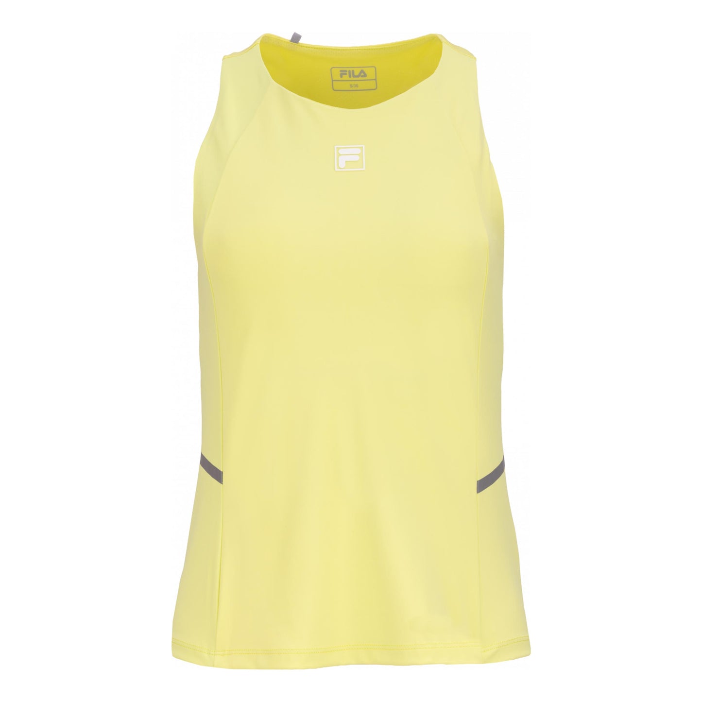 Fila Lettie (with built-in-bra) Camiseta de tirantes Mujeres - amarillo