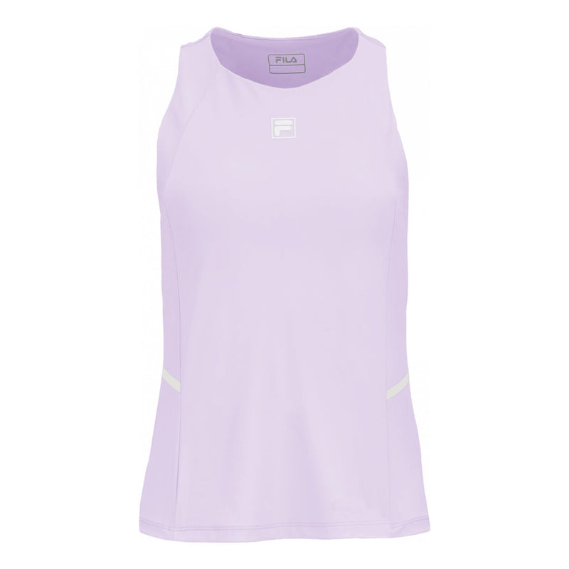 Lettie (built-in-bra) Camiseta de tirantes Mujeres - morado, blanco - flieder, weiß - XS en Tennis Point