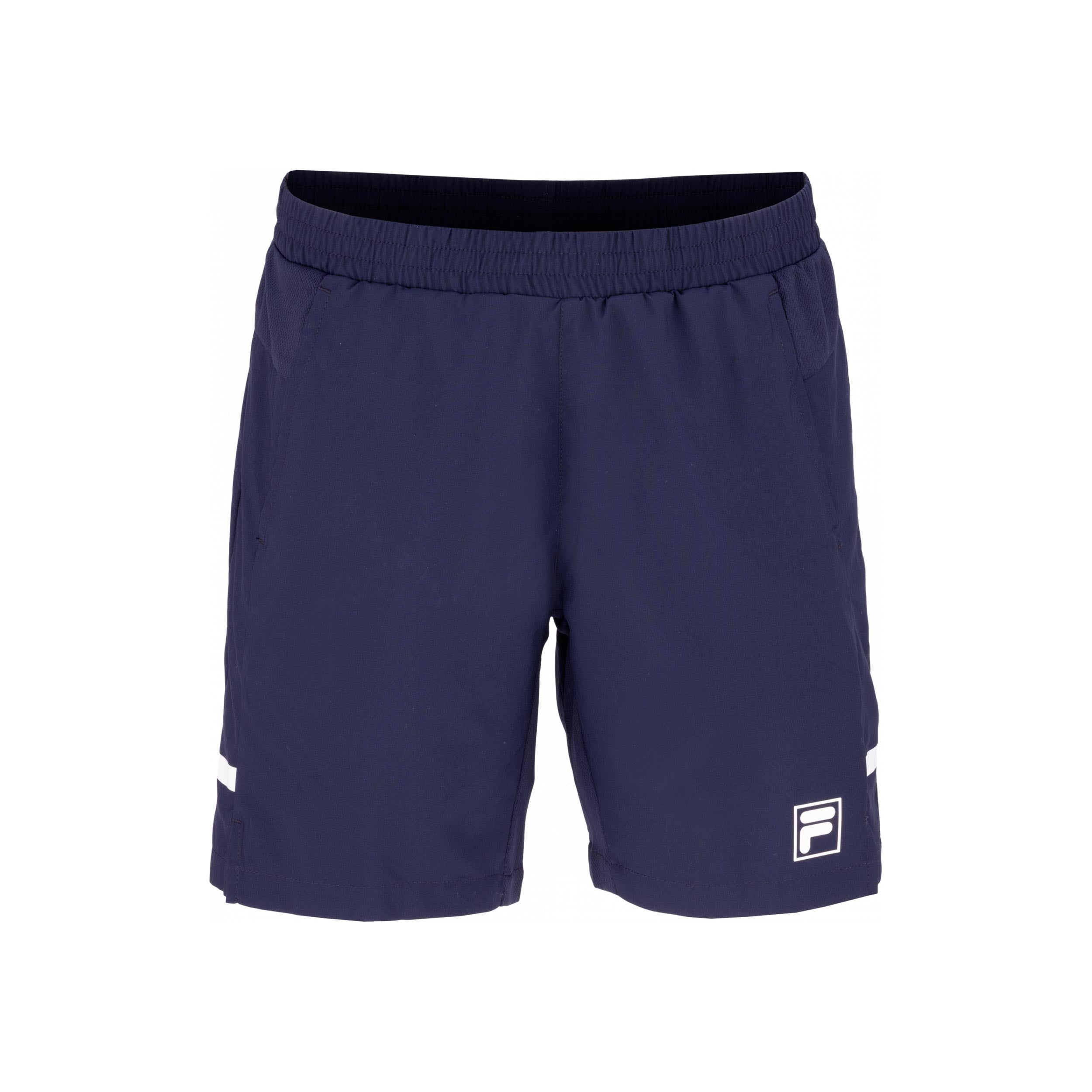 Fila Tony Shorts Hombres - azul oscuro