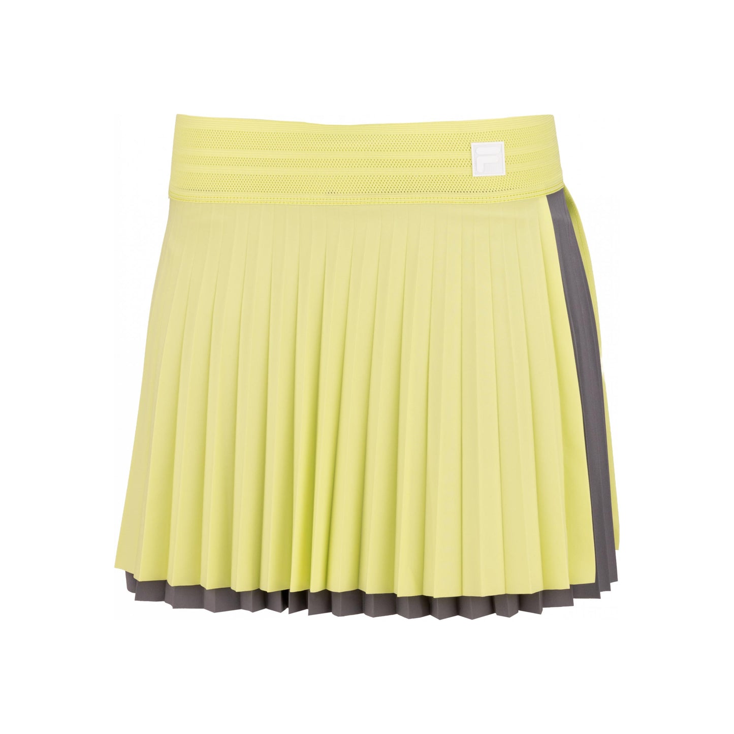 Fila Everly Falda Mujeres - amarillo, gris