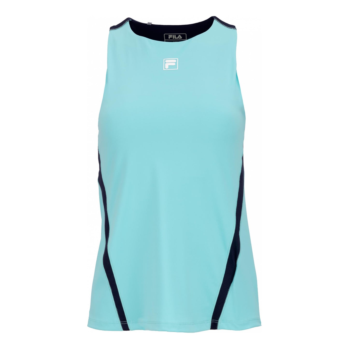 Fila Savannah (with built-in-bra) Camiseta de tirantes Mujeres - menta, azul oscuro