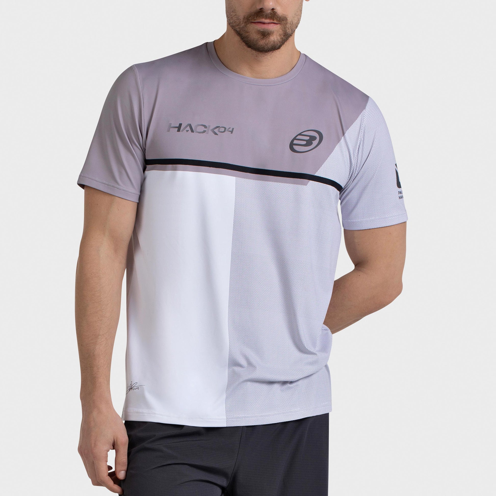Bullpadel Paquito 26 Camiseta de manga corta Hombres - blanco
