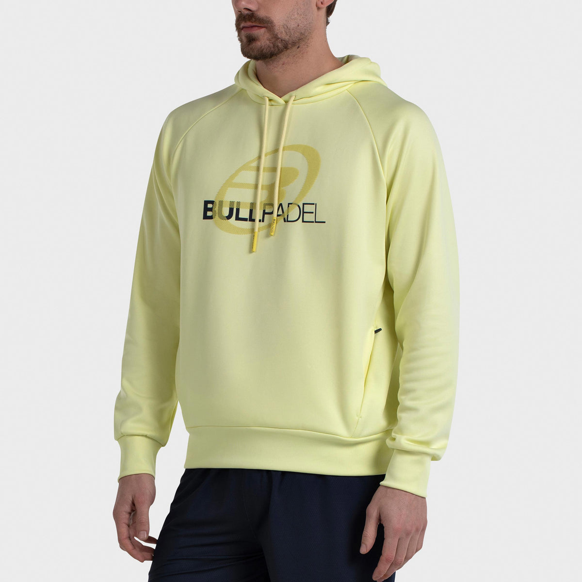 Bullpadel Eira Sudadera con capucha Hombres - amarillo