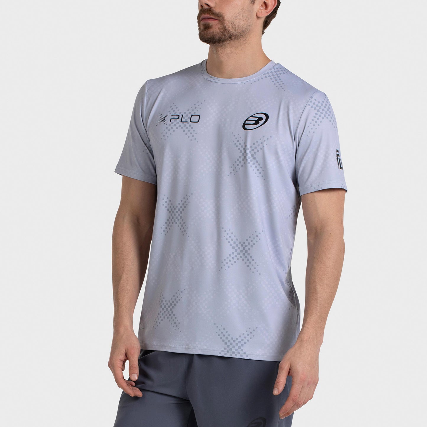 Bullpadel DiNenno 26 Camiseta de manga corta Hombres - gris