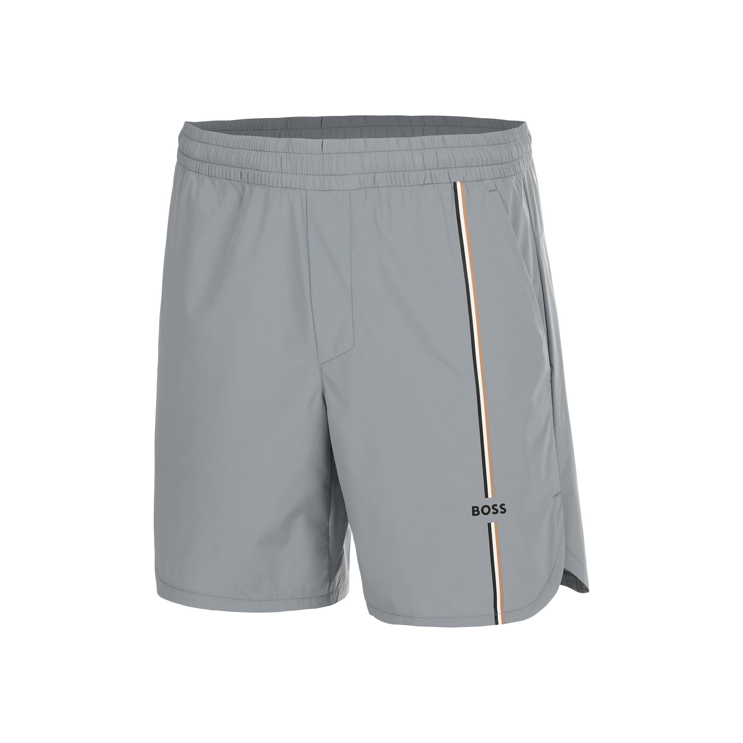 BOSS Game 8in Shorts Hombres - gris oscuro