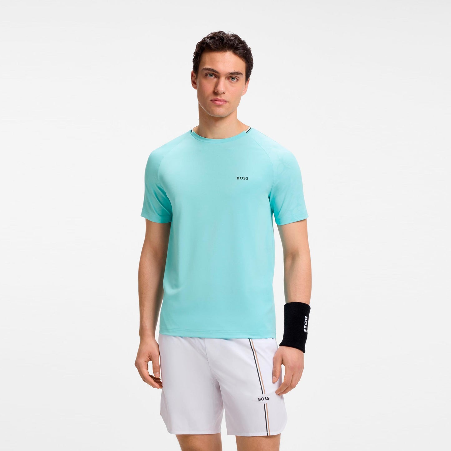 BOSS Game 1 Camiseta de manga corta Hombres - azul claro