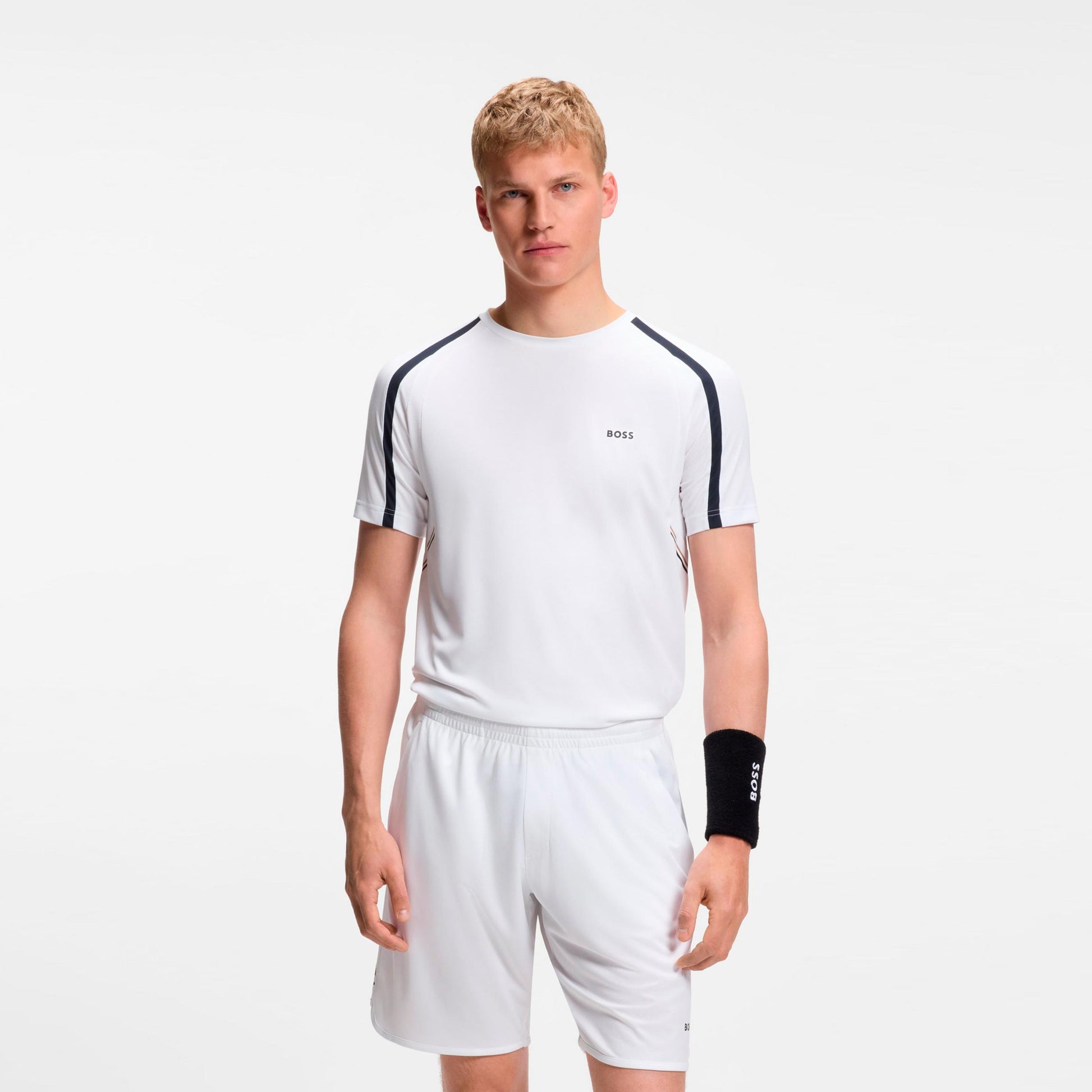 BOSS Game 2 Camiseta de manga corta Hombres - blanco