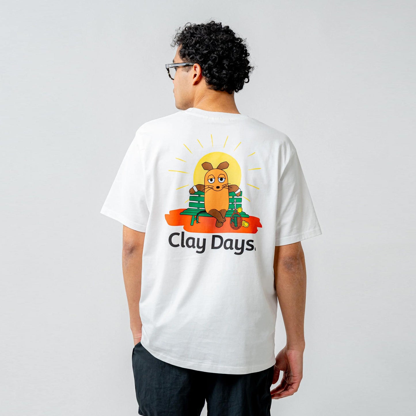 Lobster & Lemonade Maus Clay Days – '94 Campus Camiseta de manga corta Unisex - blanco