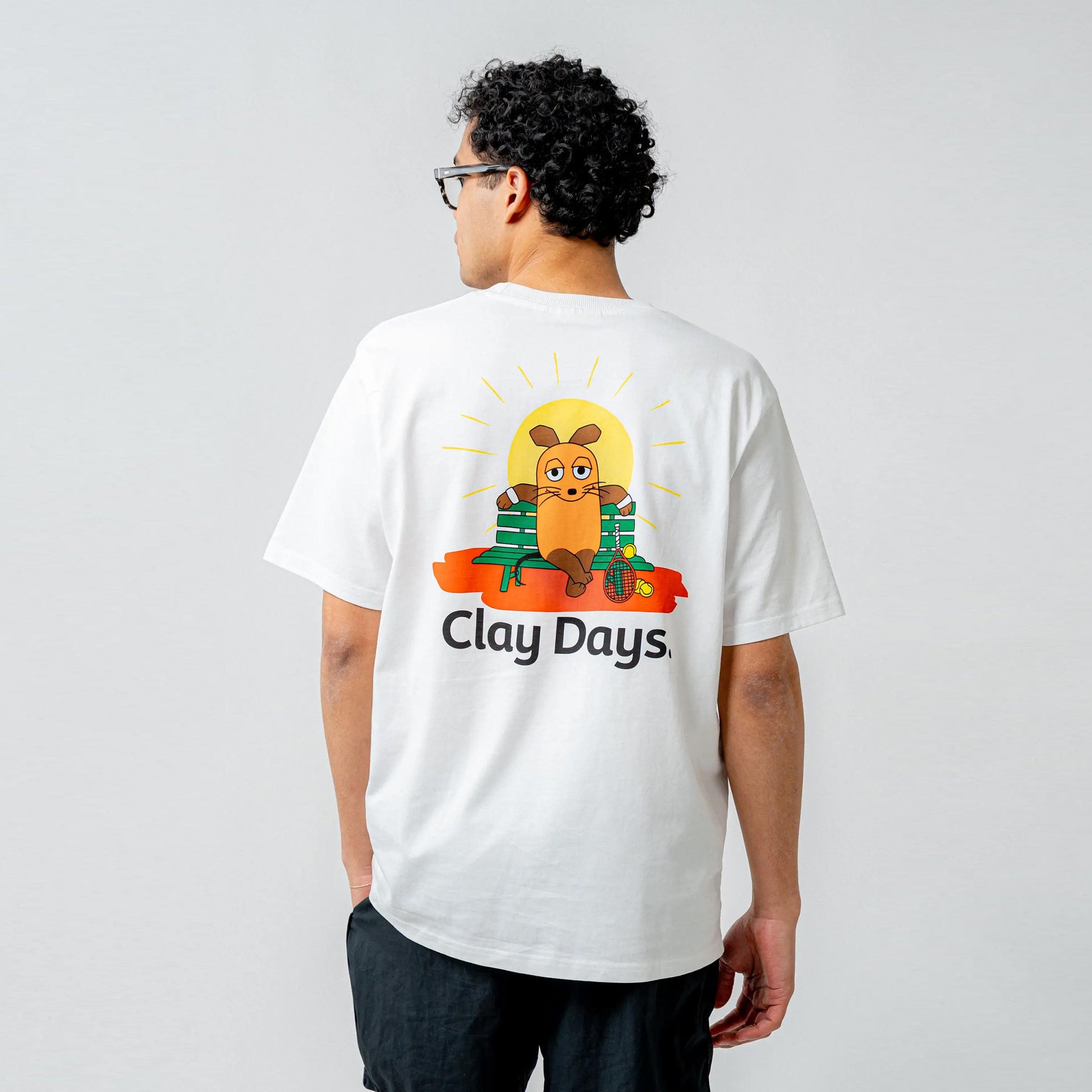 Lobster & Lemonade Maus Clay Days – '94 Campus Camiseta de manga corta Unisex - blanco