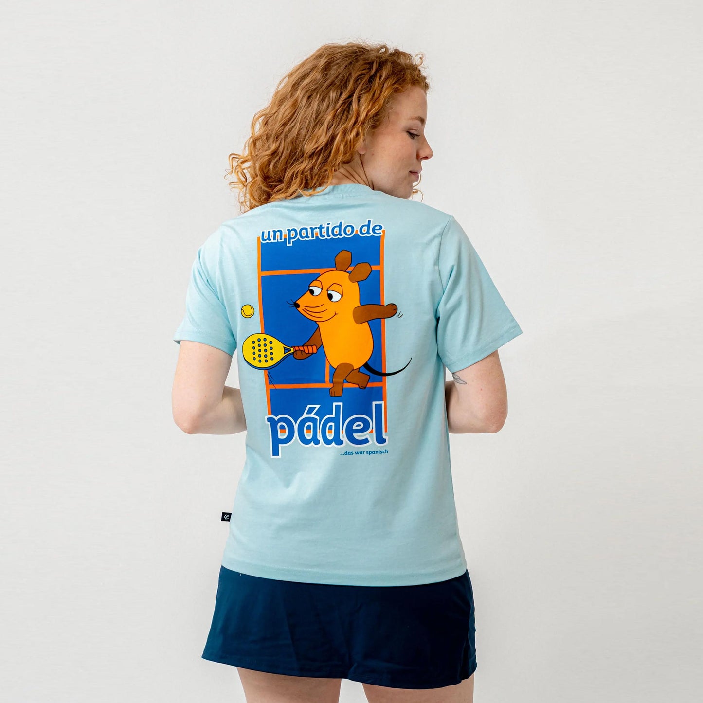 Lobster & Lemonade Maus Padel – '16 Park Camiseta de manga corta Unisex - azul claro