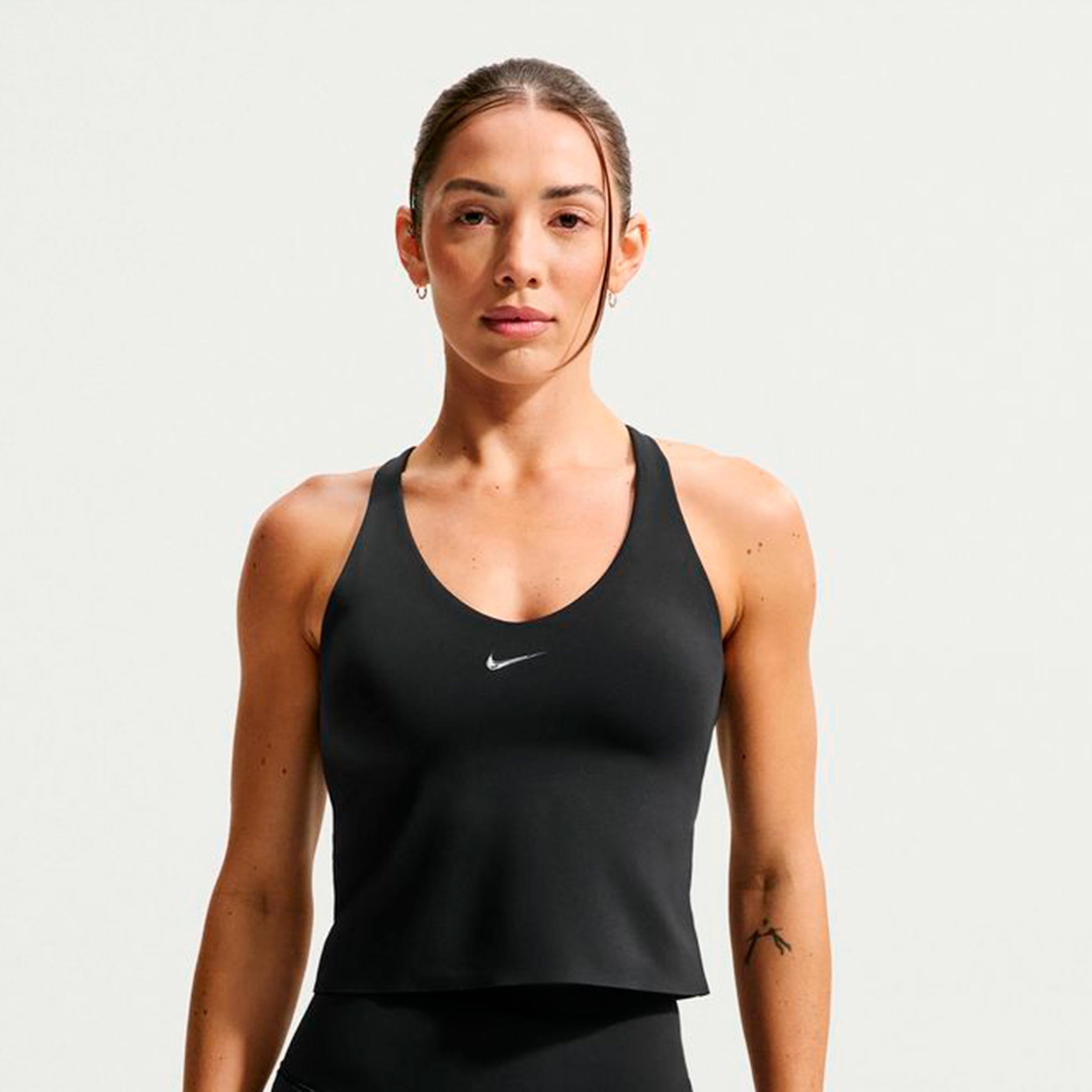 Nike Dri-Fit Medium Support Camiseta de tirantes Mujeres - negro, antracita