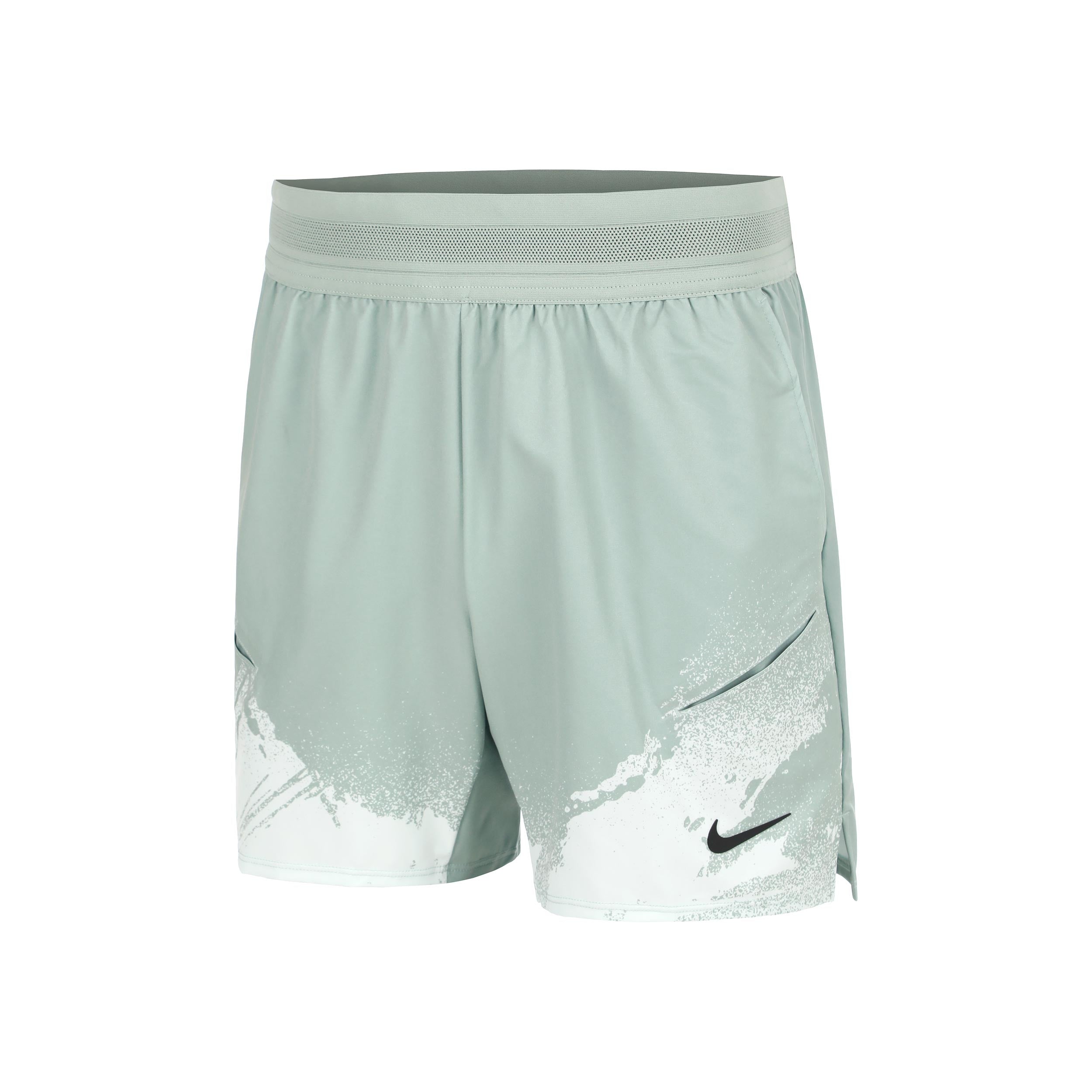 Nike Court Dri-Fit Slam Shorts Hombres - blanco rot, negro