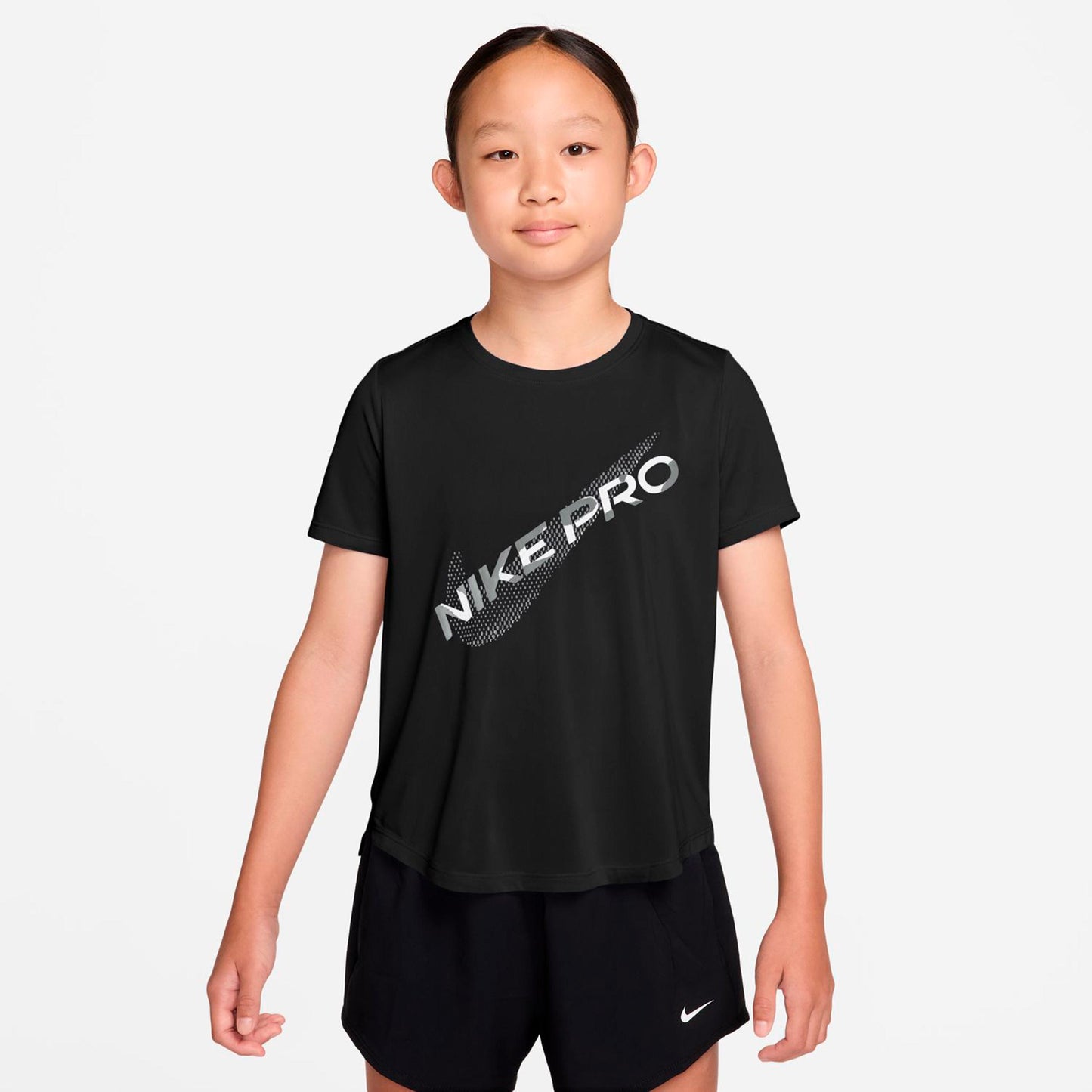 Nike Pro Dri-Fit Camiseta de manga corta Chicas - negro