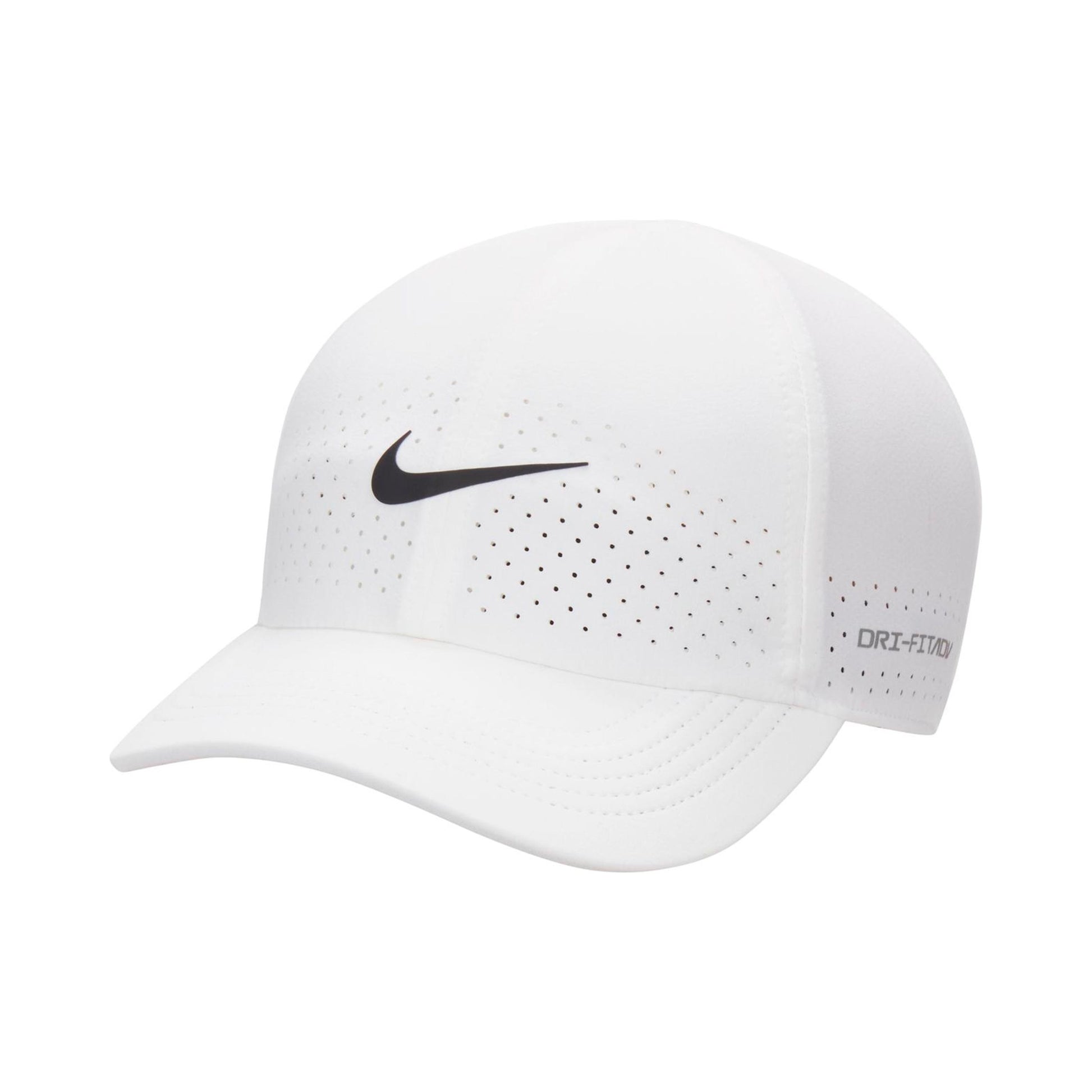 Nike Dri-Fit Advantage Club Gorra Unisex - blanco, negro