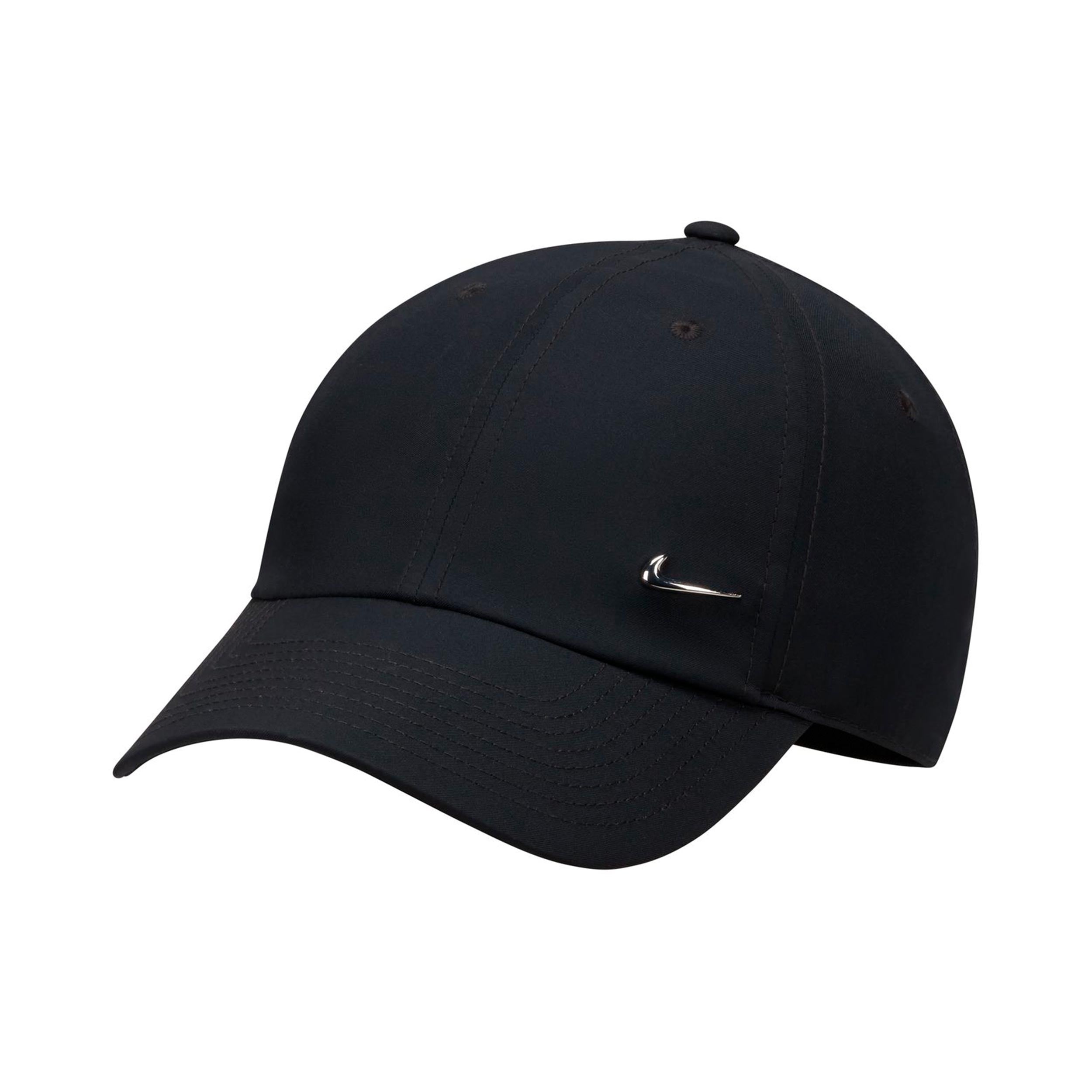 Nike Dri-Fit Club Metal Swoosh Gorra Unisex - negro