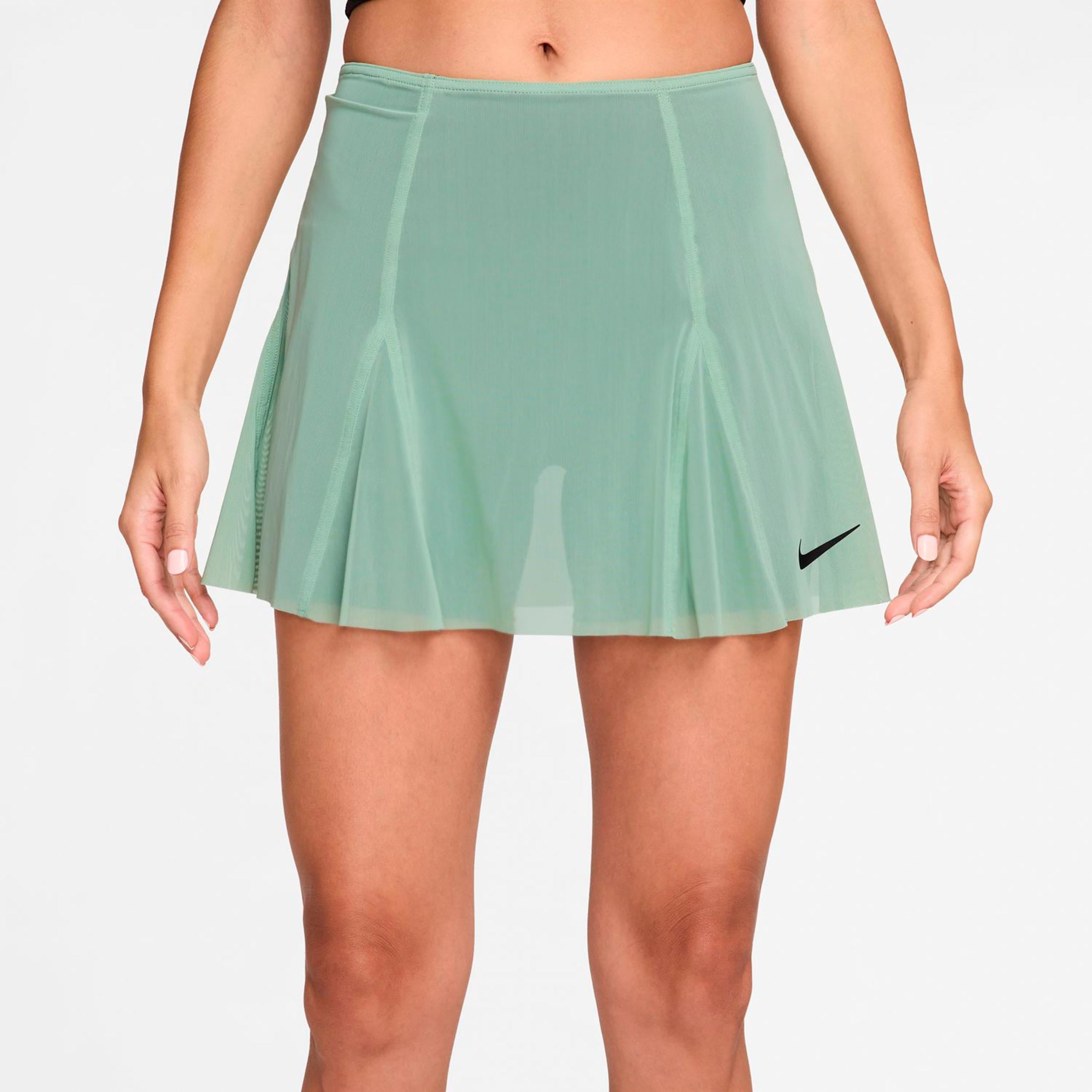 Nike Court Slam High Rise Falda Mujeres - salvia
