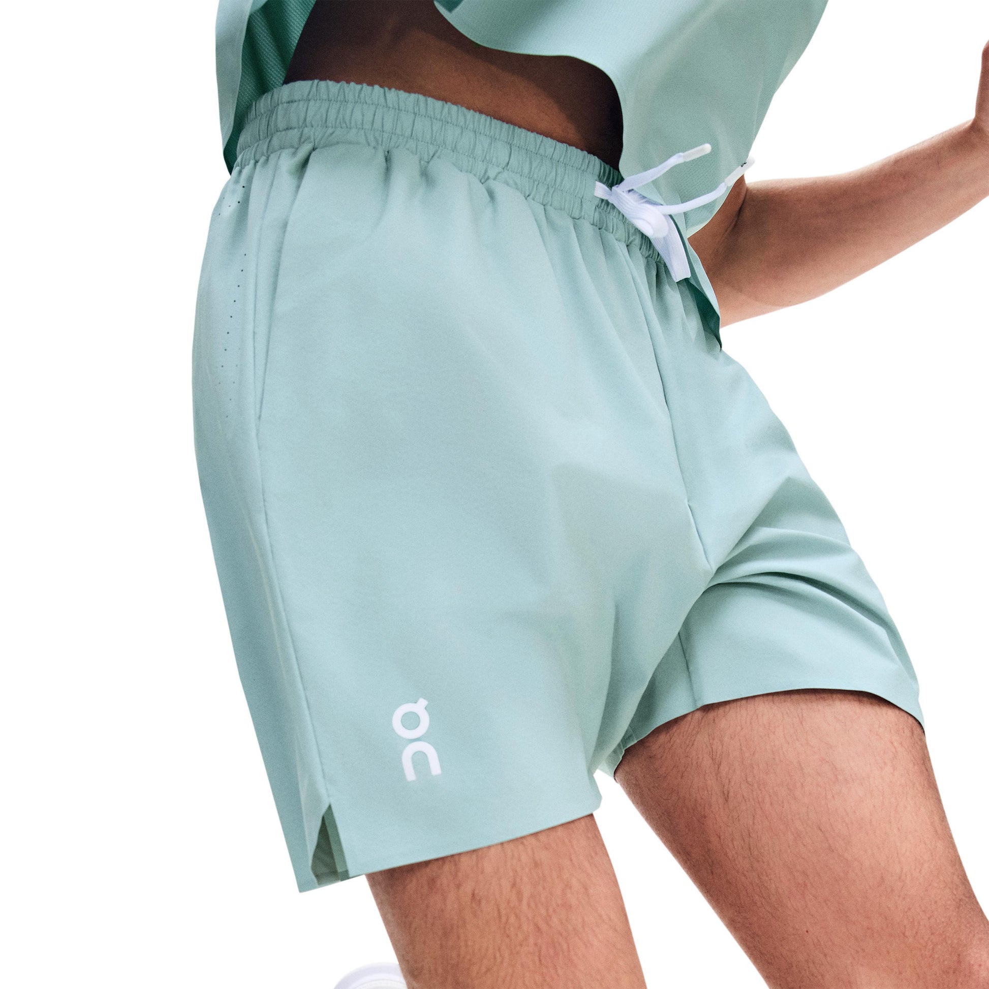 On 5" Court Shorts Shorts Hombres - azul-gris