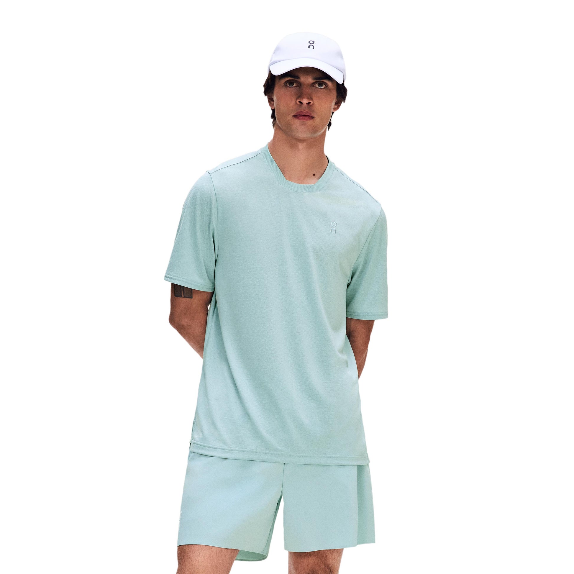On Court-T Edit Camiseta de manga corta Hombres - azul-gris