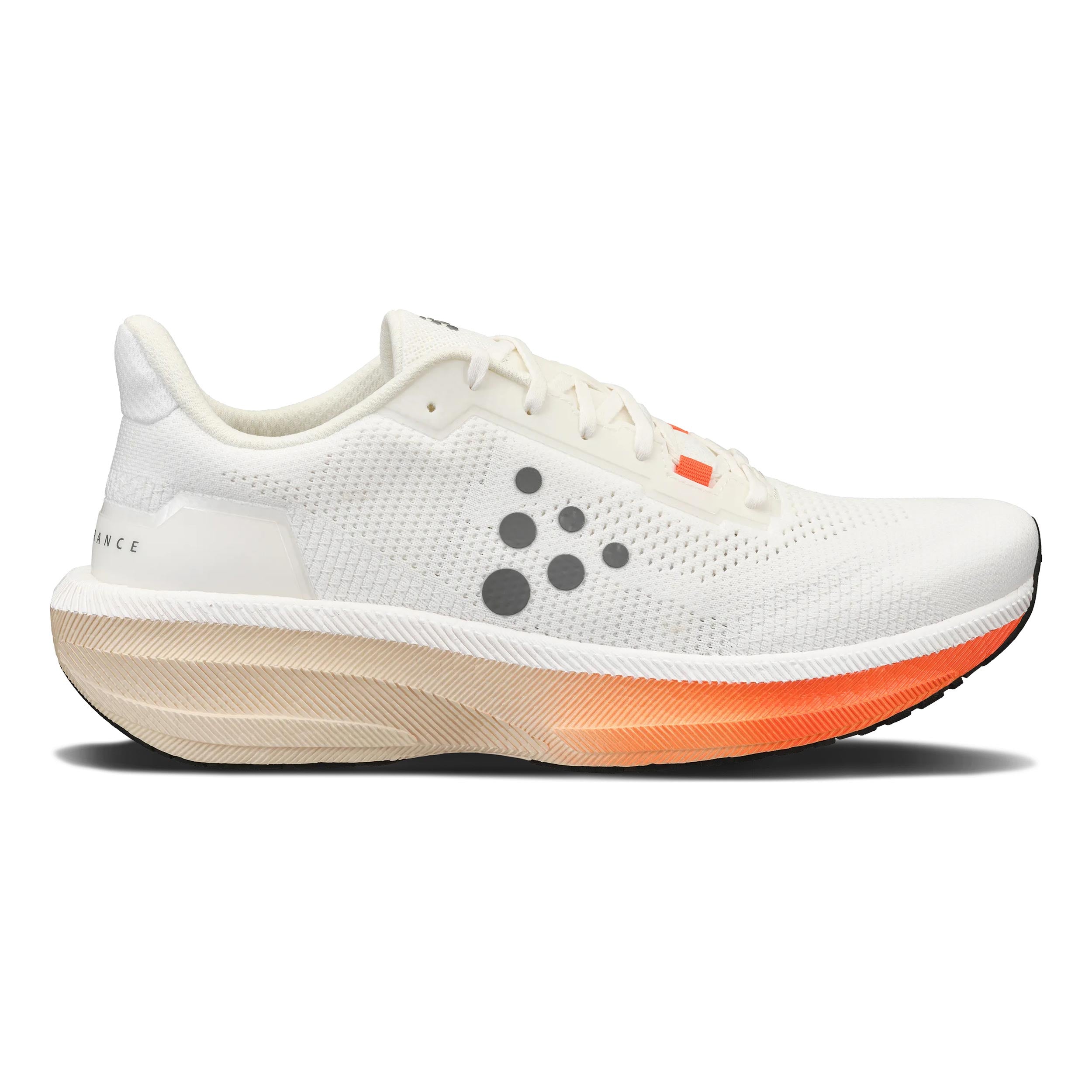 Craft Endurance 3 Zapatilla neutral Hombres - gris claro, naranja