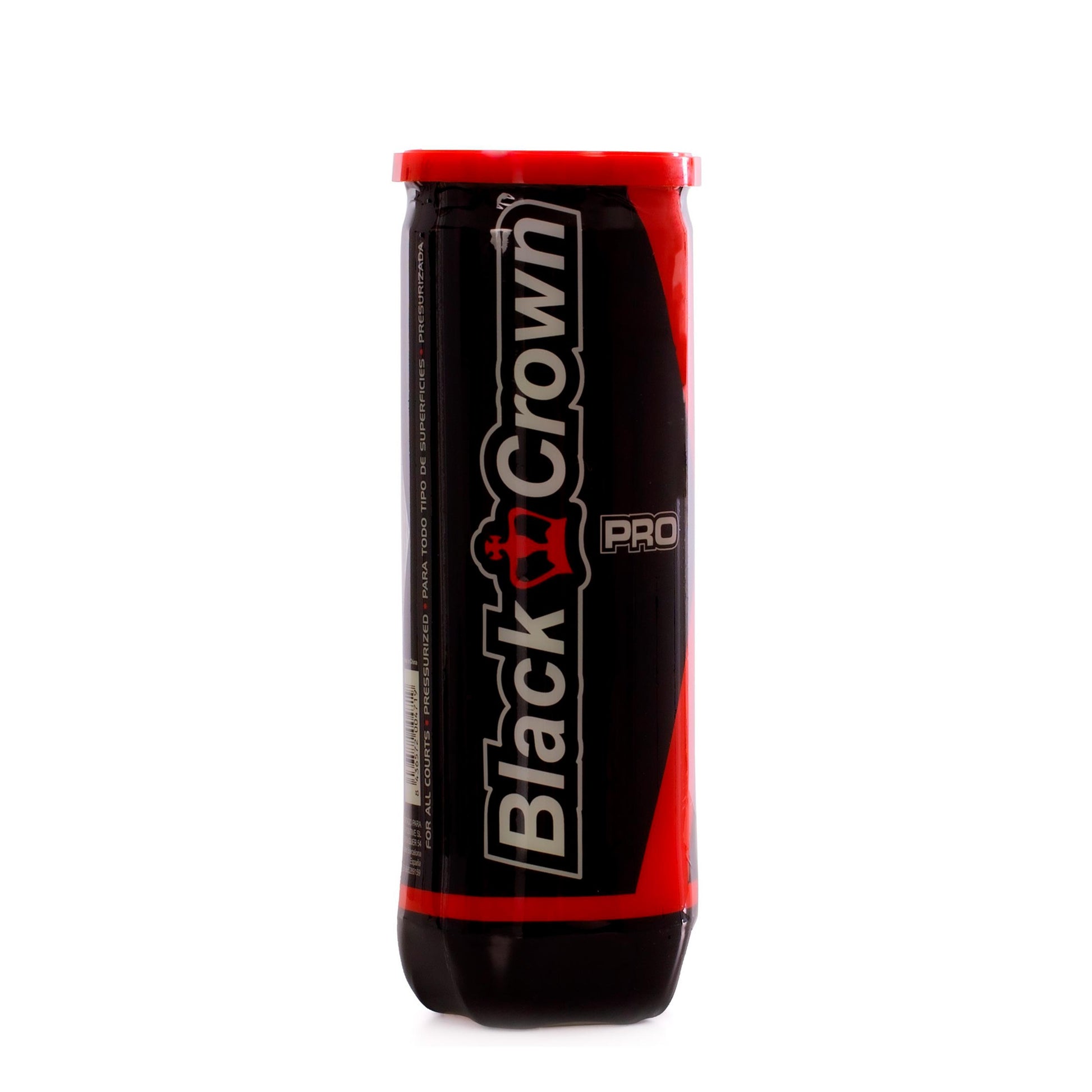 Black Crown Pro Bote de 3 pelotas