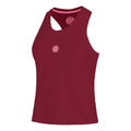 Freeze Out Racerback Printed  Camiseta de tirantes Mujeres - rojo oscuro