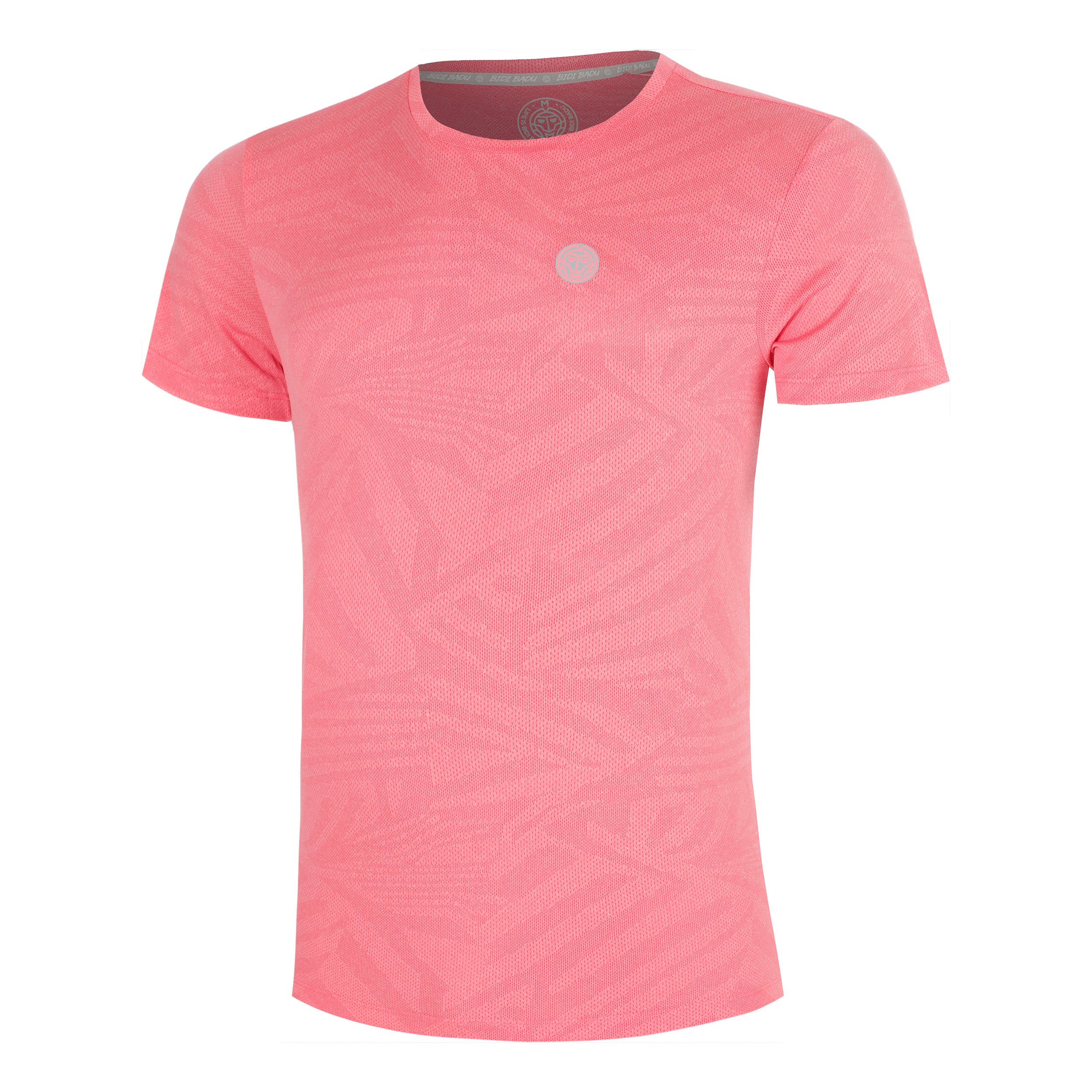 BIDI BADU Freeze Out Structured Camiseta de manga corta Hombres - rosa