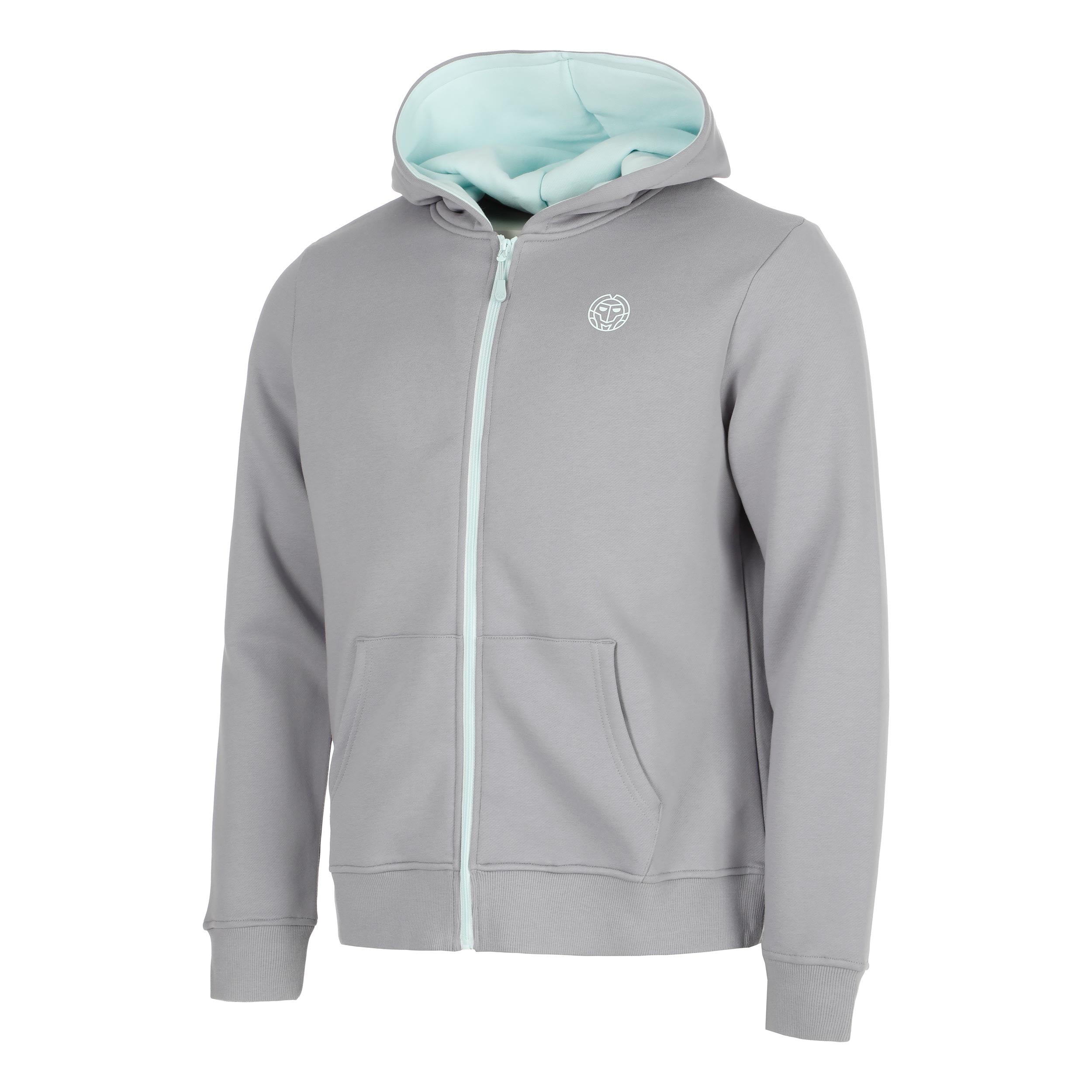 BIDI BADU Freeze Out Sudadera con cremallera Hombres - gris