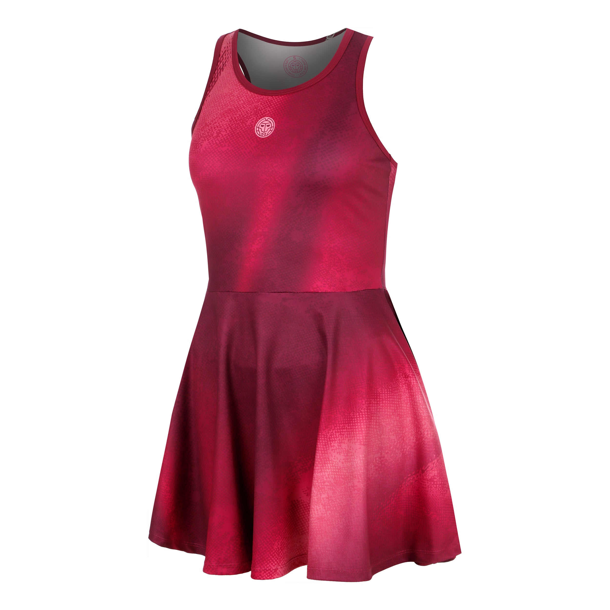 BIDI BADU Freeze Out  Vestido Mujeres - rojo oscuro, rosa